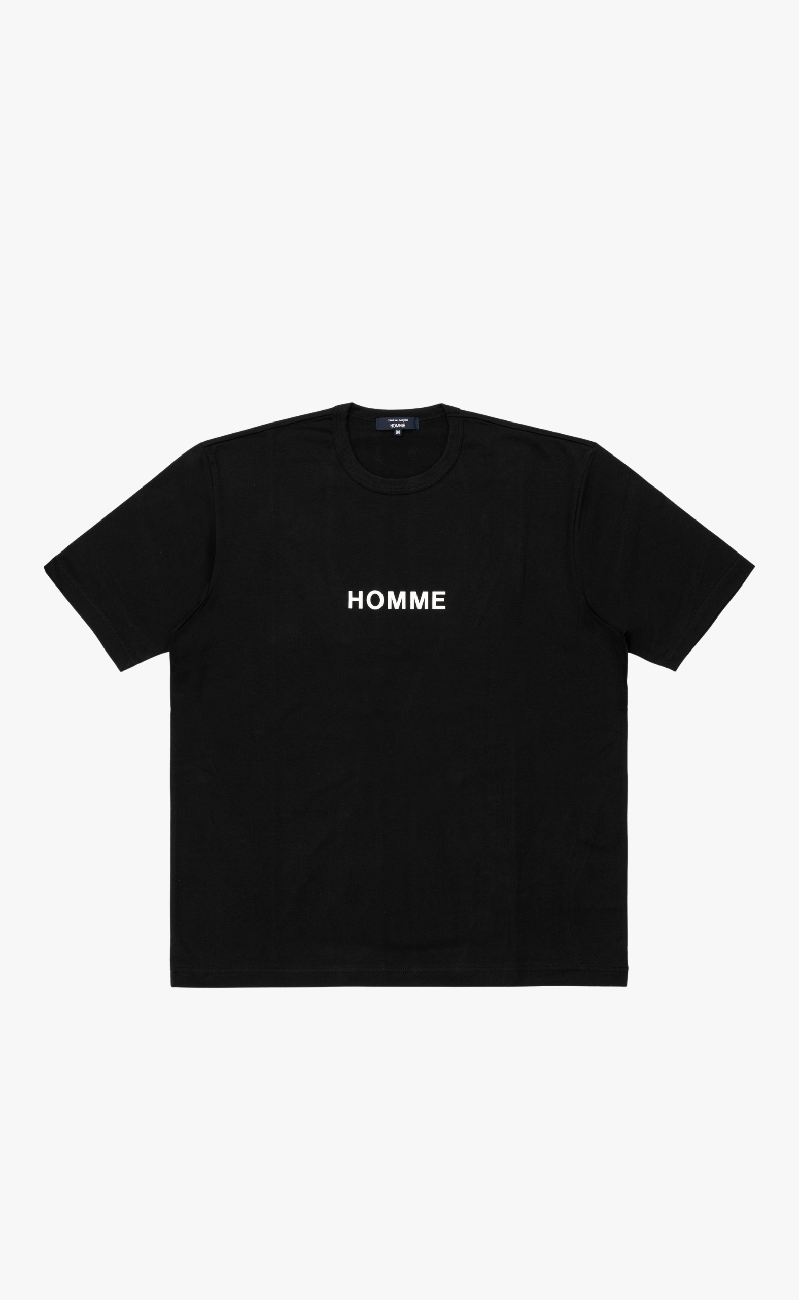 LOGO PRINT BLACK T-SHIRT