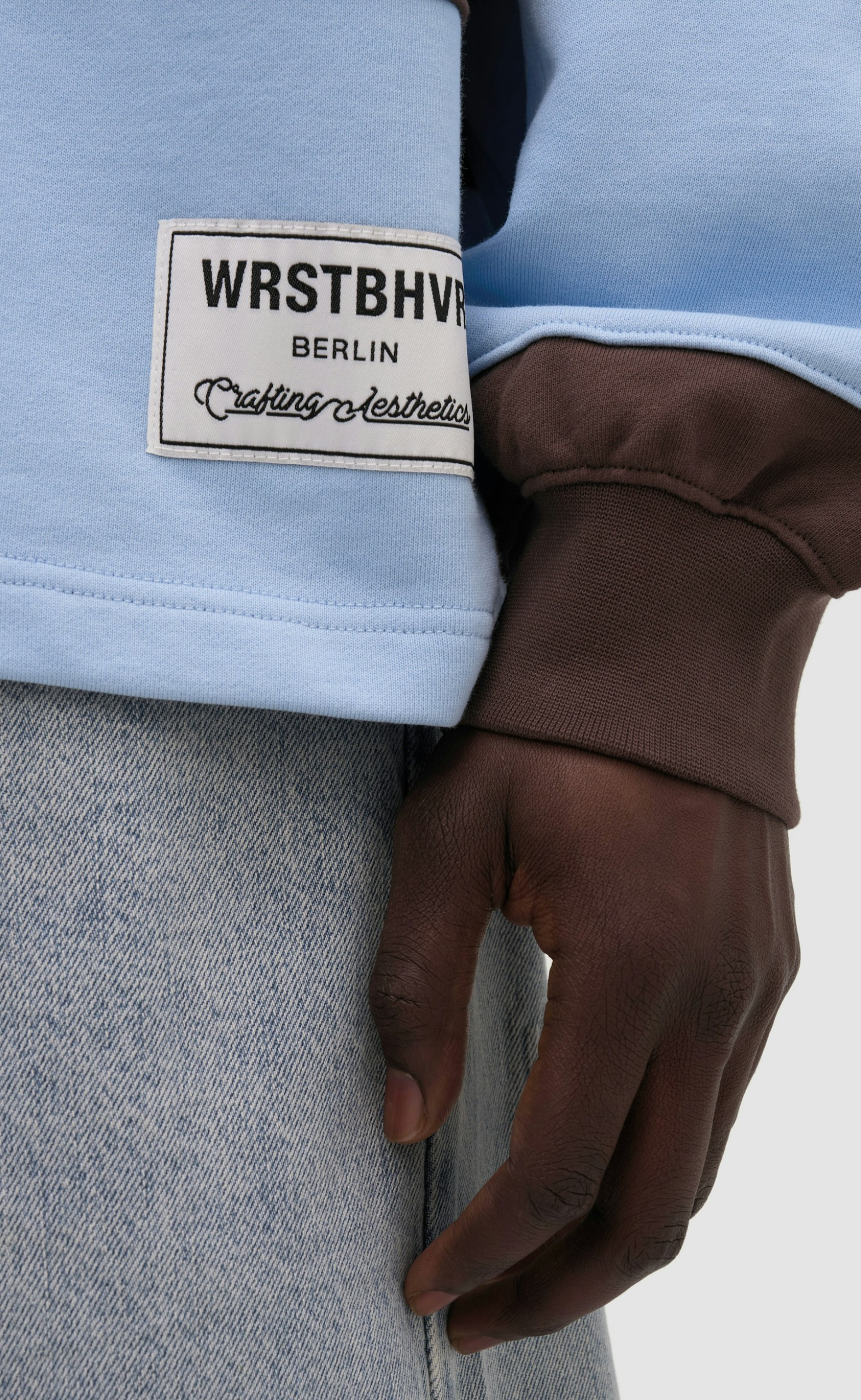 GERI POLO CHOCOLATE BROWN SWEATSHIRT