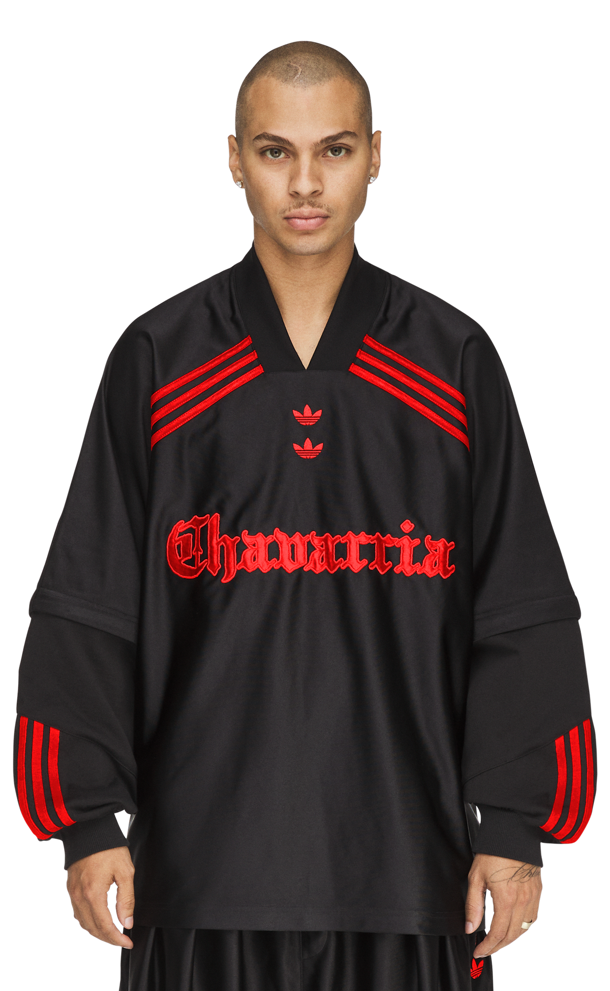 CHAVARRIA DAZZLE JERSEY BLACK LONGSLEEVE