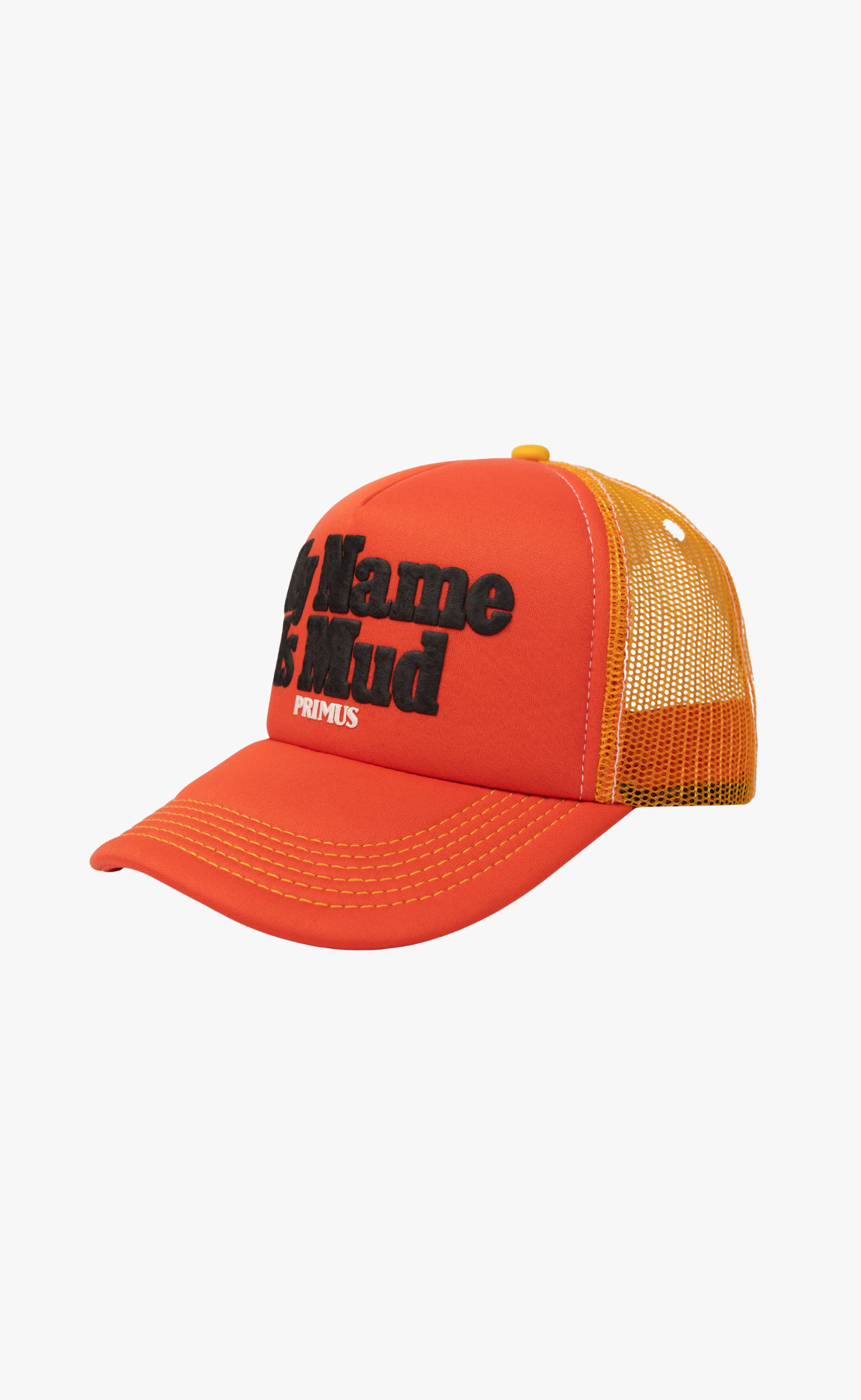 MUD TRUCKER ORANGE HAT
