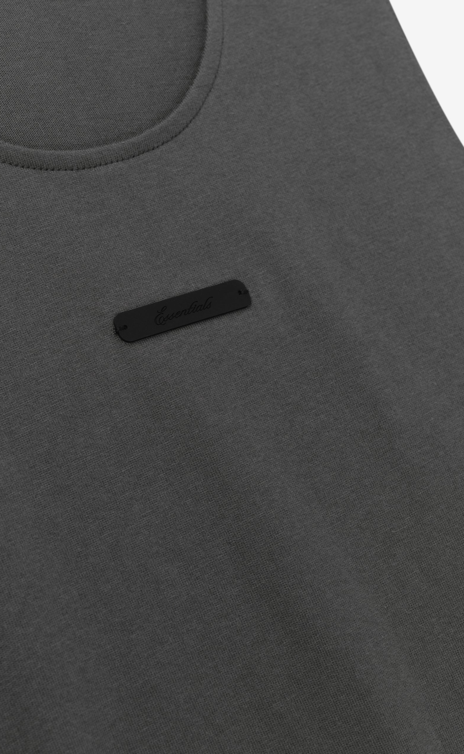 ESSENTIAL IRON GREY TANK TOP