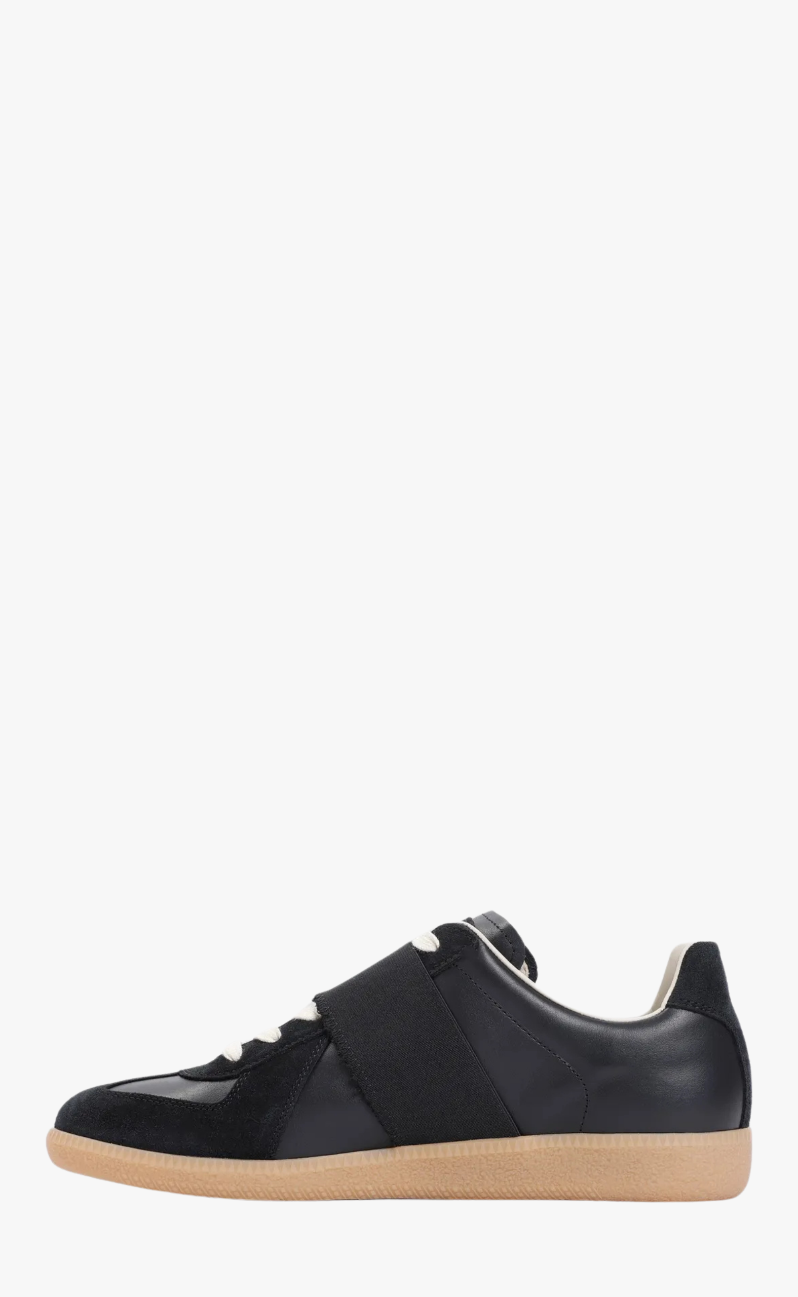 REPLICA ELASTIC BAND BLACK SNEAKER