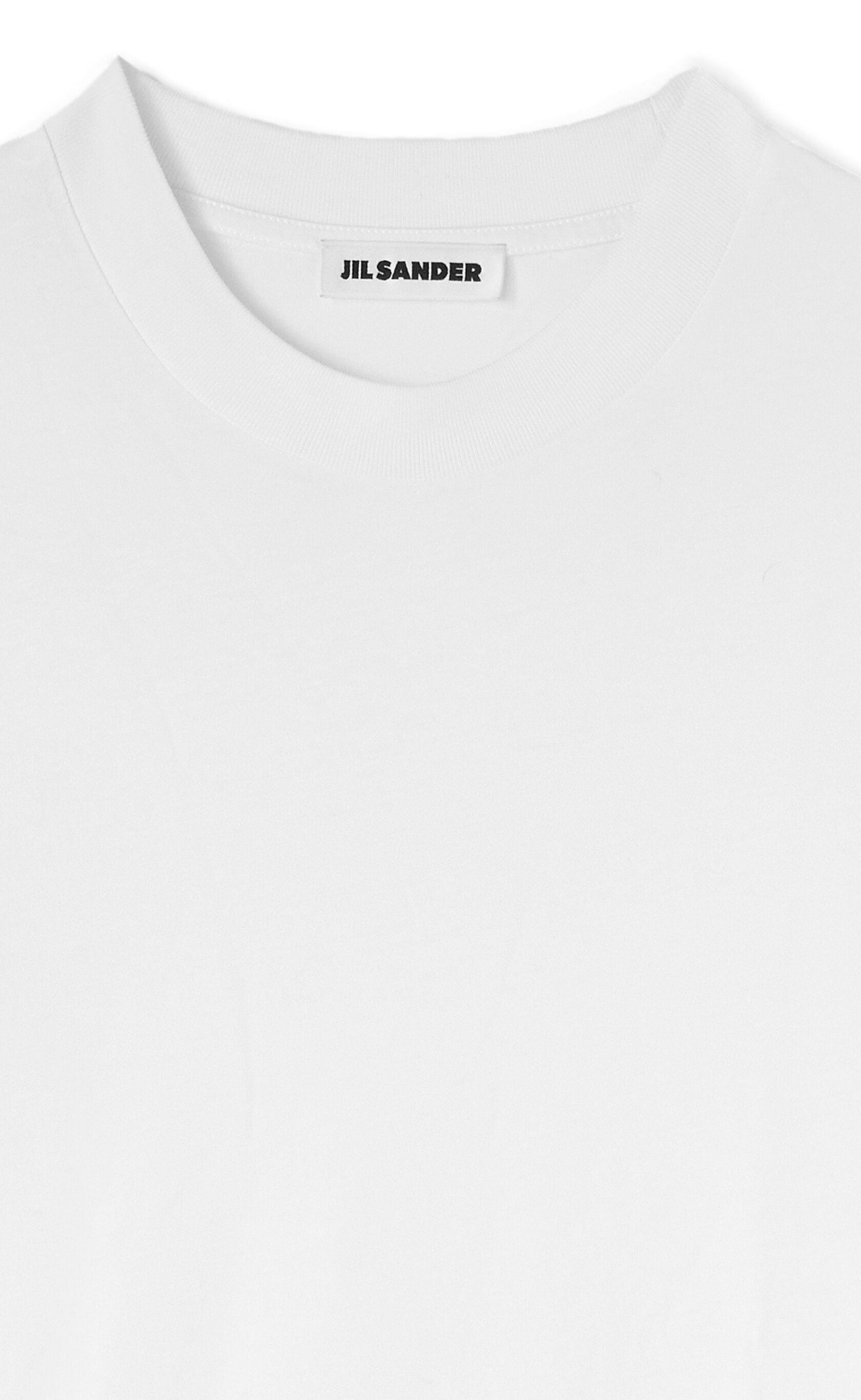 BOXY CREW-NECK OPTIC WHITE T-SHIRT