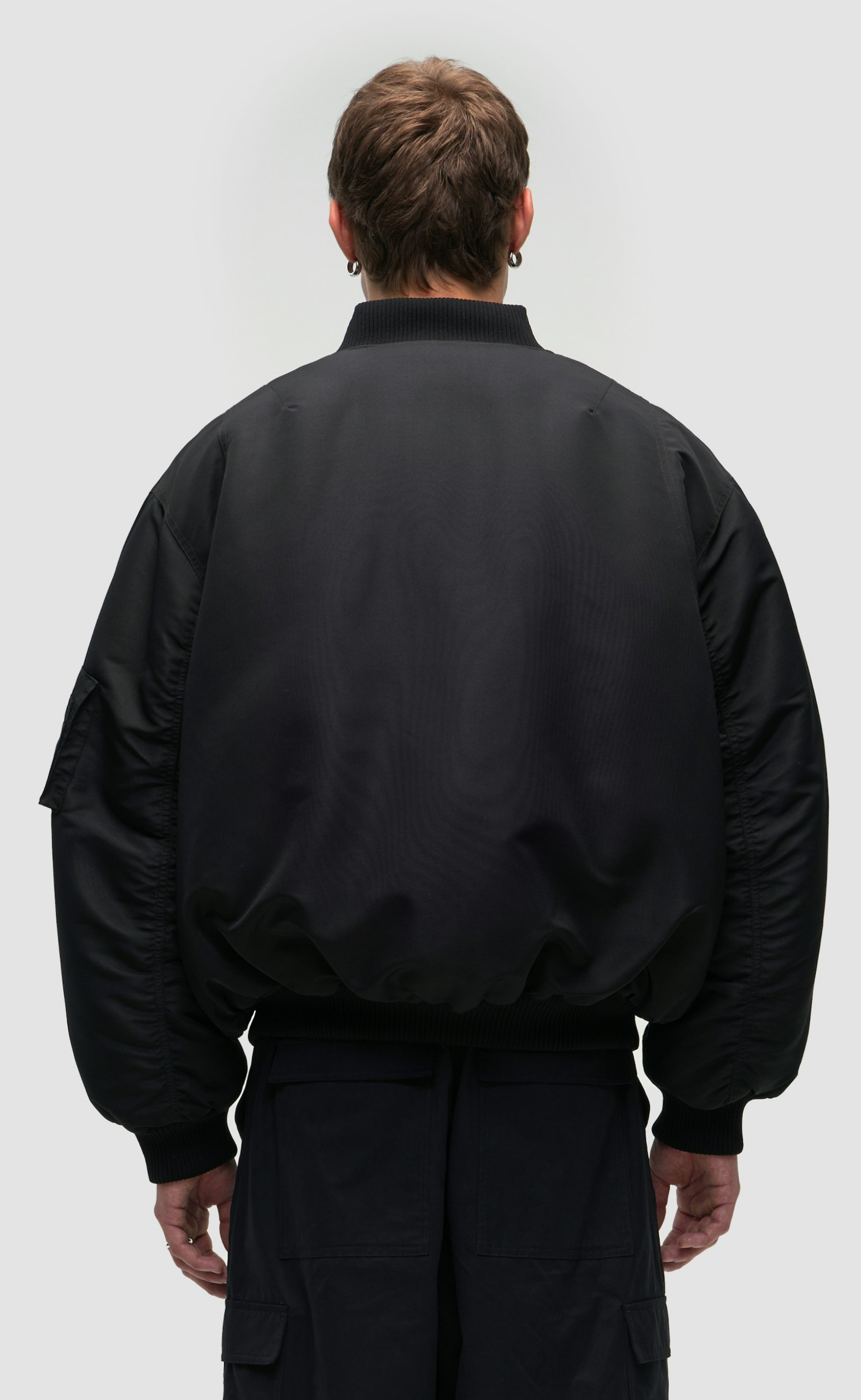 ARVEN BOMBER BLACK JACKET