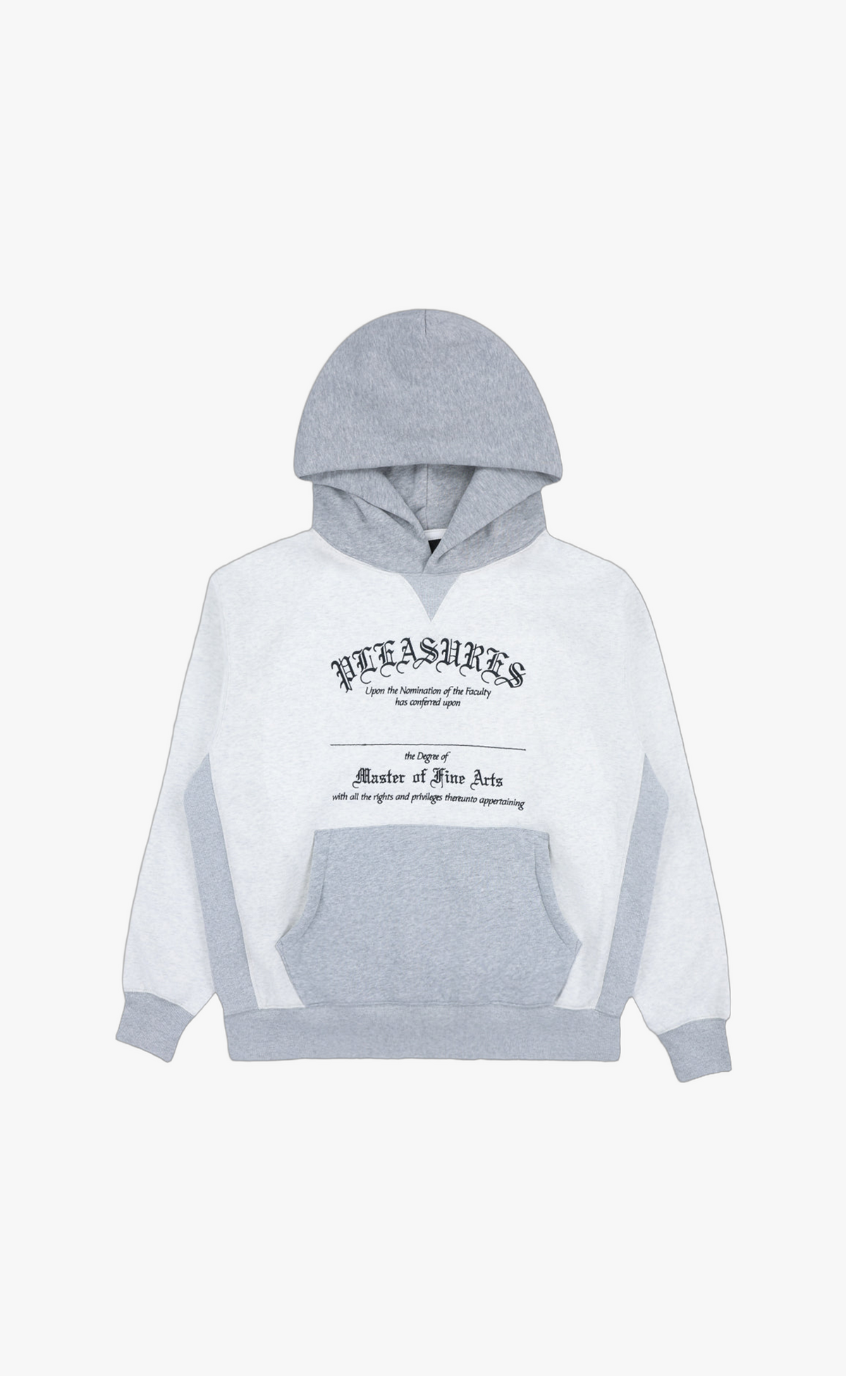 DEGREE ASH GREY HOODIE