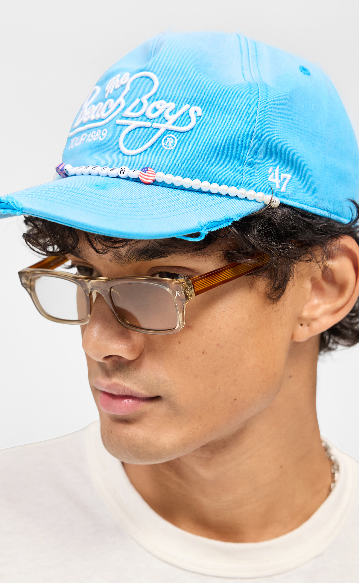 BEACH BOYS TOUR BRIGHT BLUE HAT