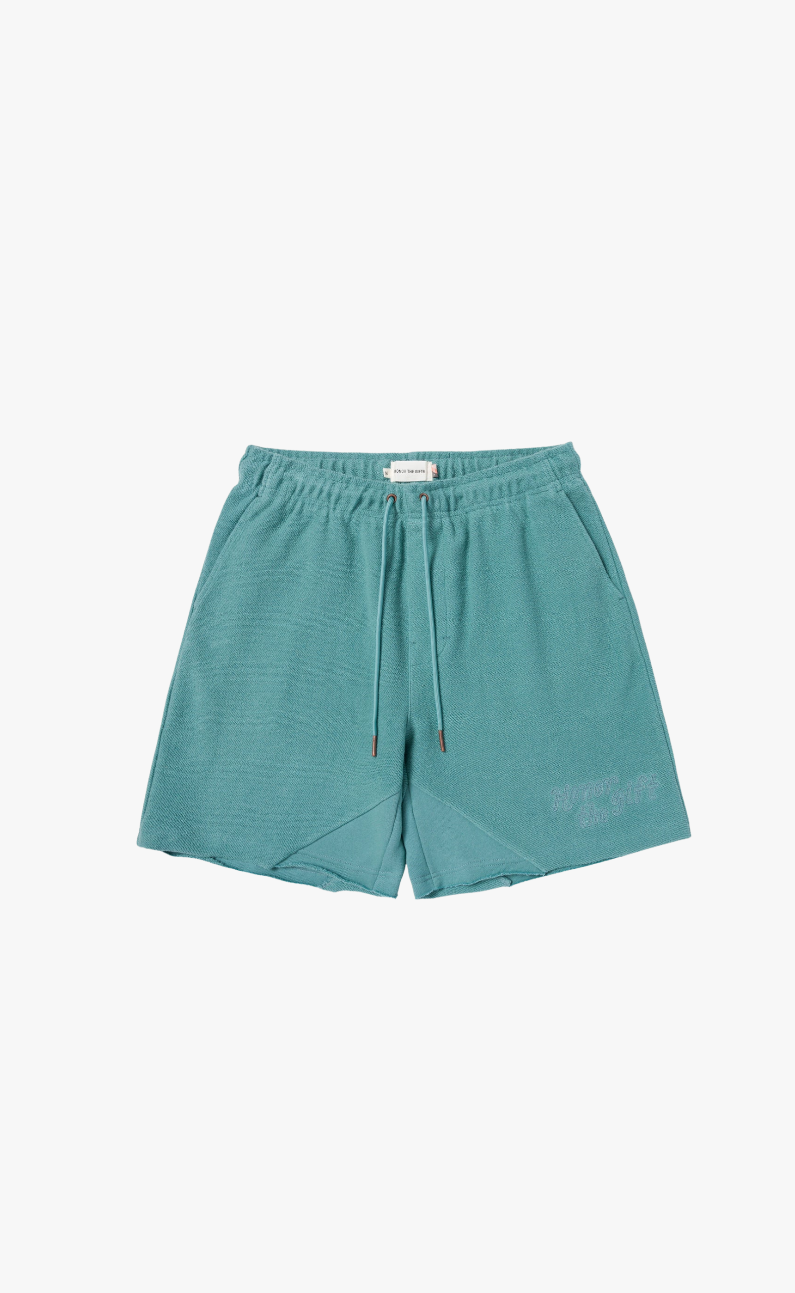 BLOCK PARTY REVERSE TERRY GREEN SHORTS