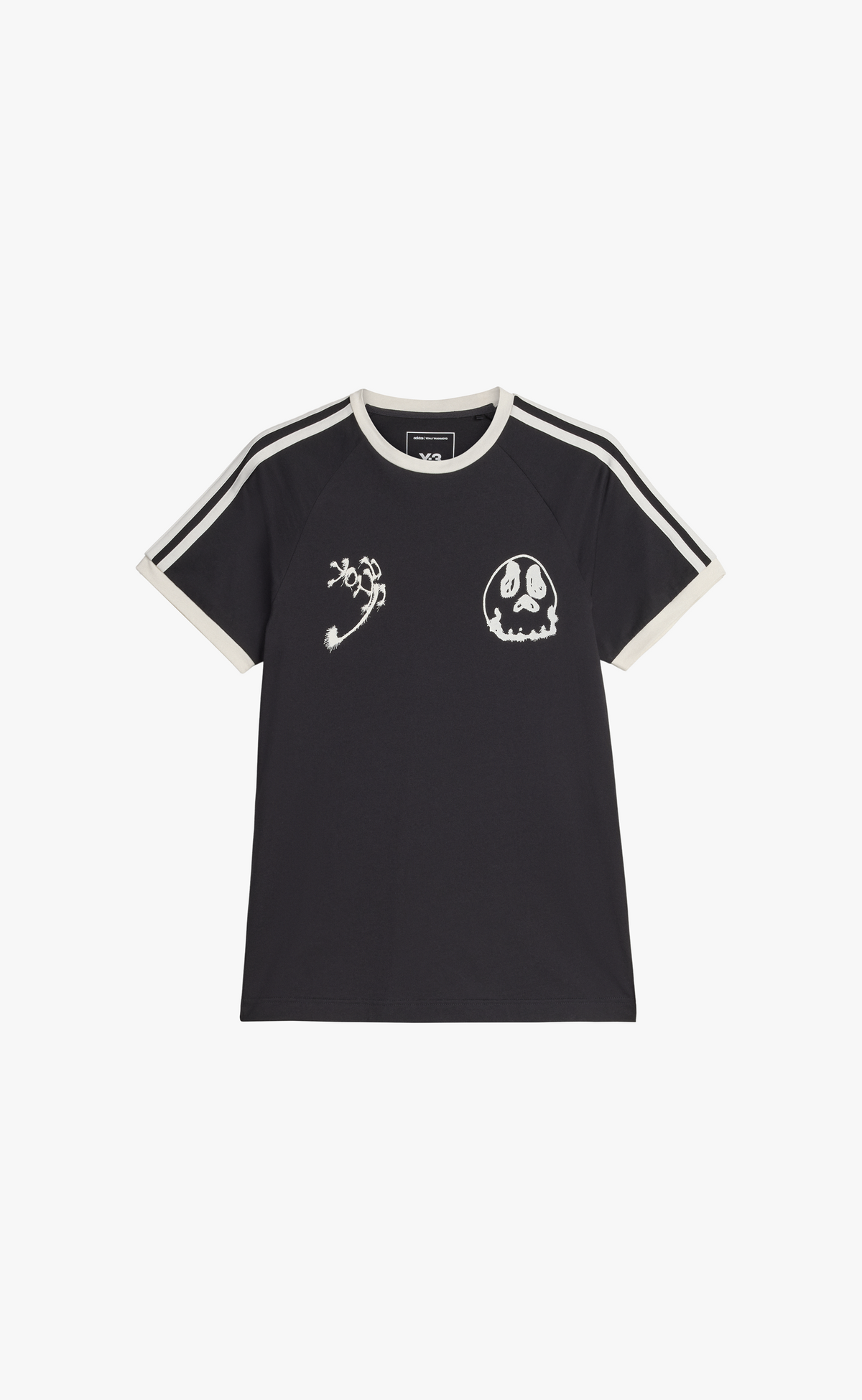Y-3 CHITO GRAPHIC CALI BLACK T-SHIRT