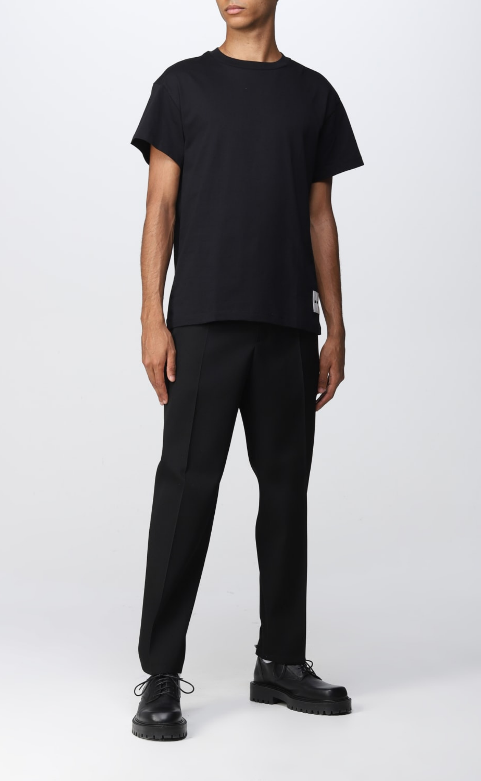 3-PACK SHORT-SLEEVED SET BLACK T-SHIRT