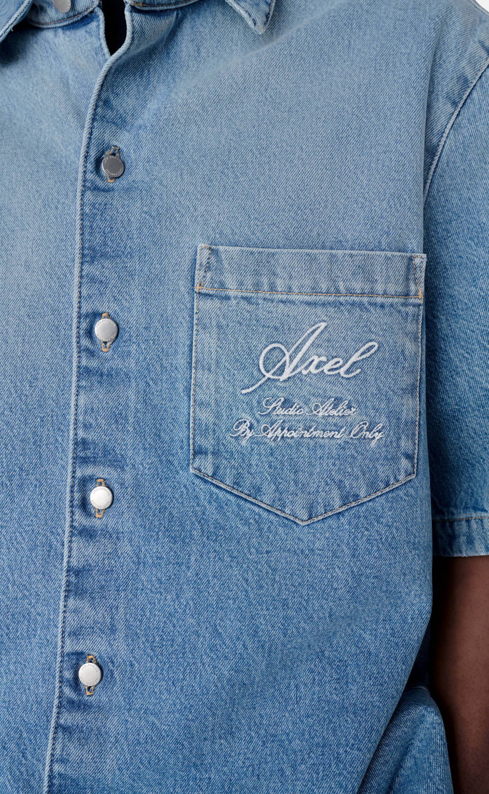 SHORE DENIM LIGHT BLUE SHIRT