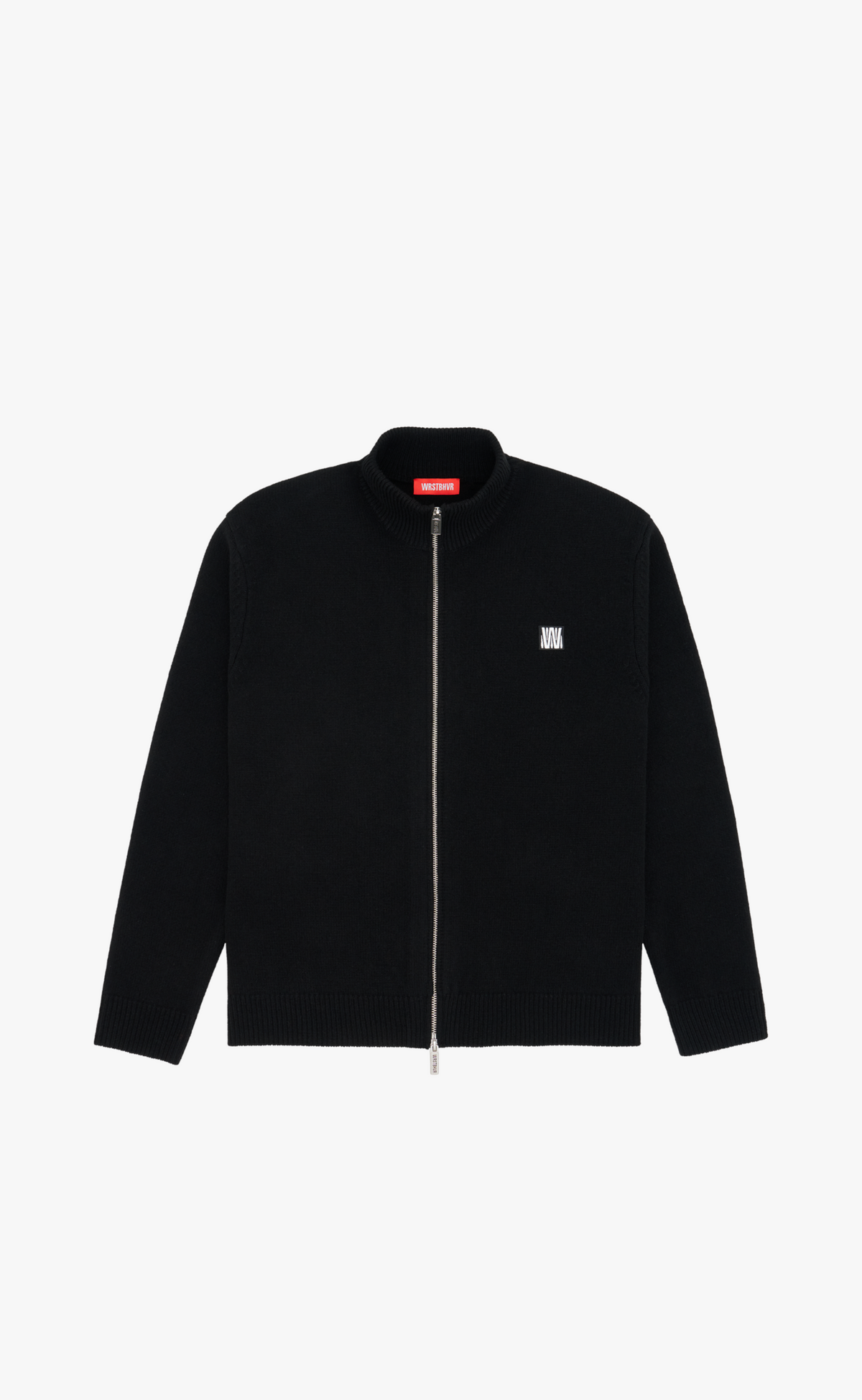 IVEN KNIT BLACK JACKET