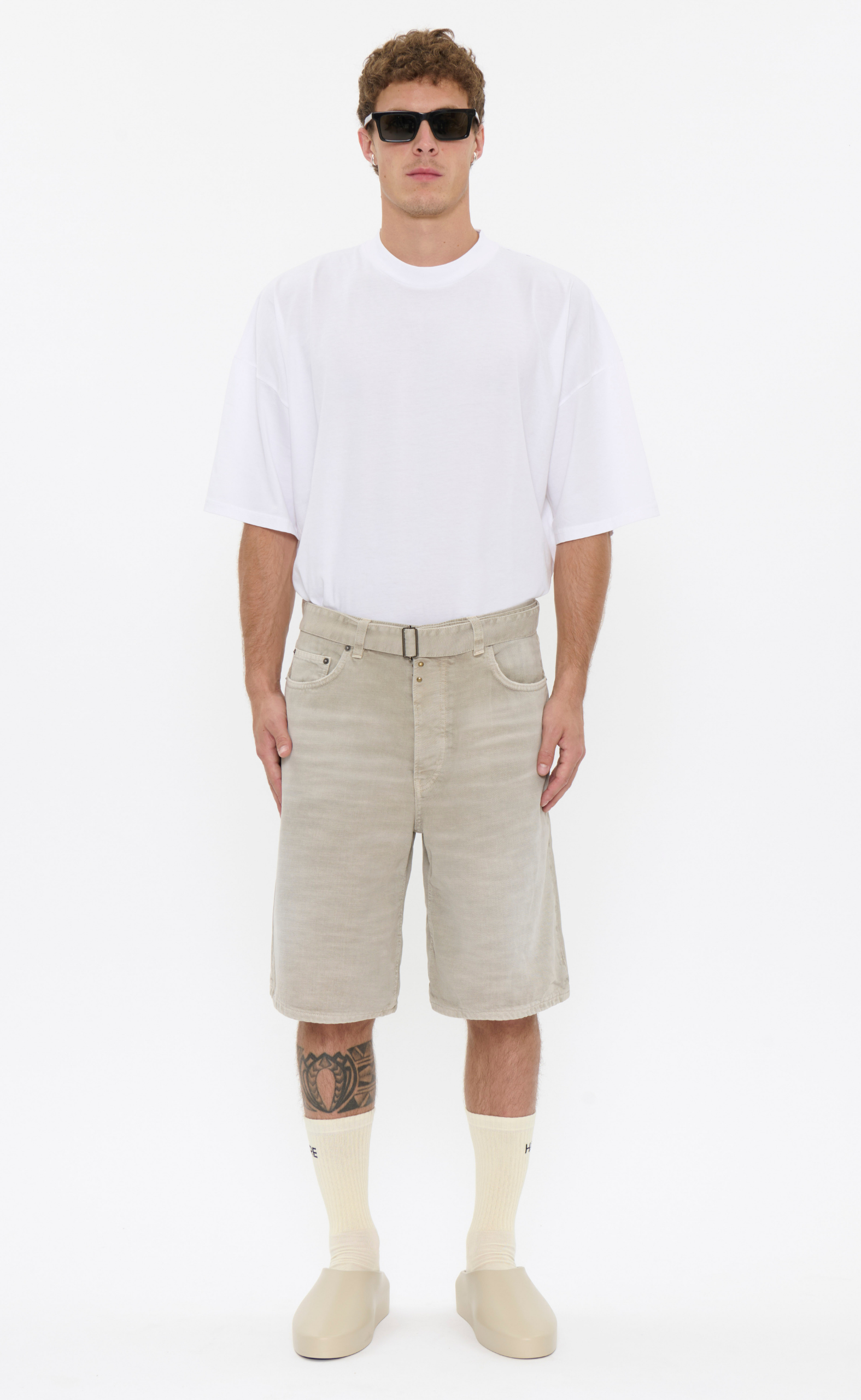 IAN BULL 44 DARK BLUE SHORTS