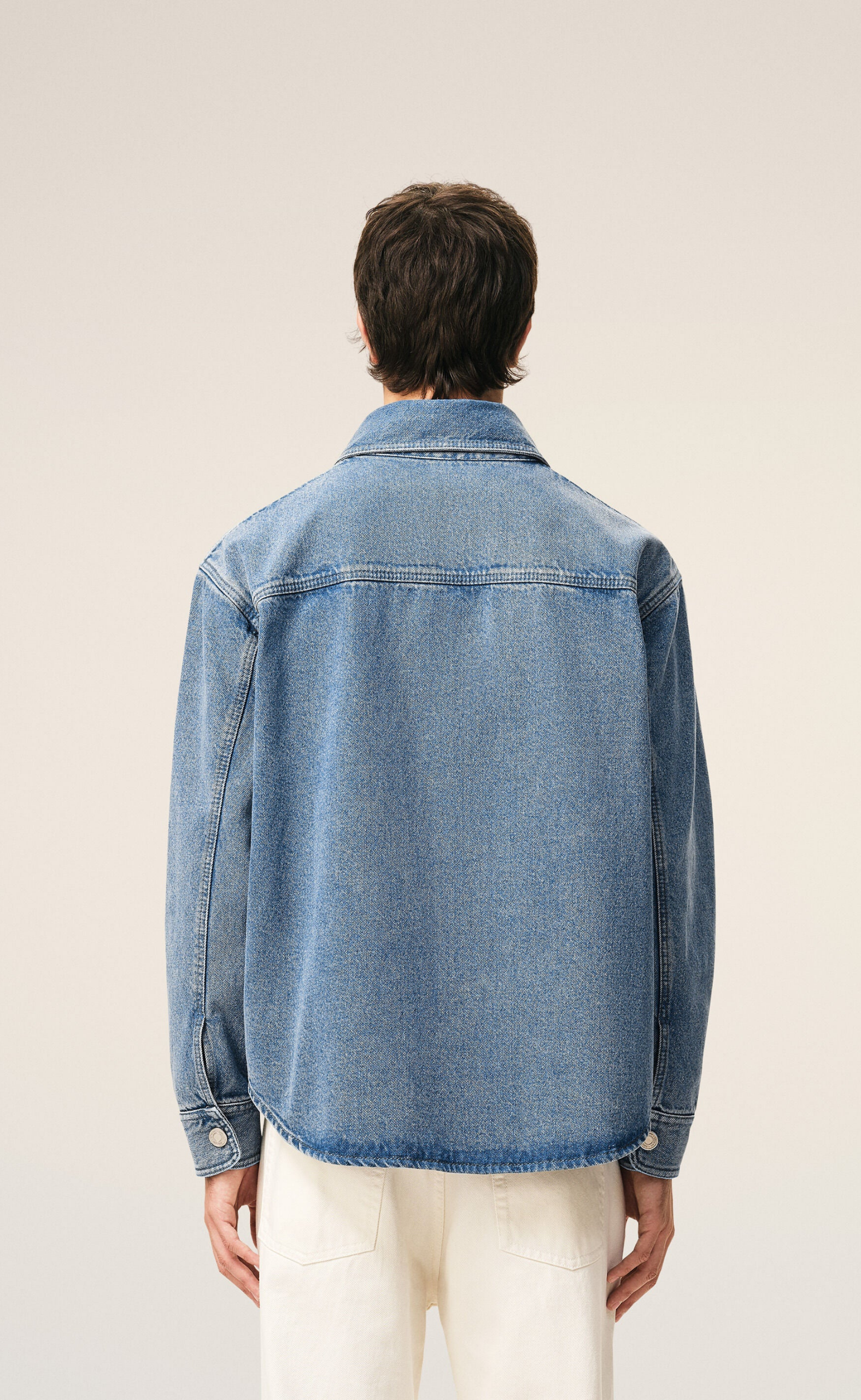 AMI DE COEUR KNITTED DENIM SHIRT
