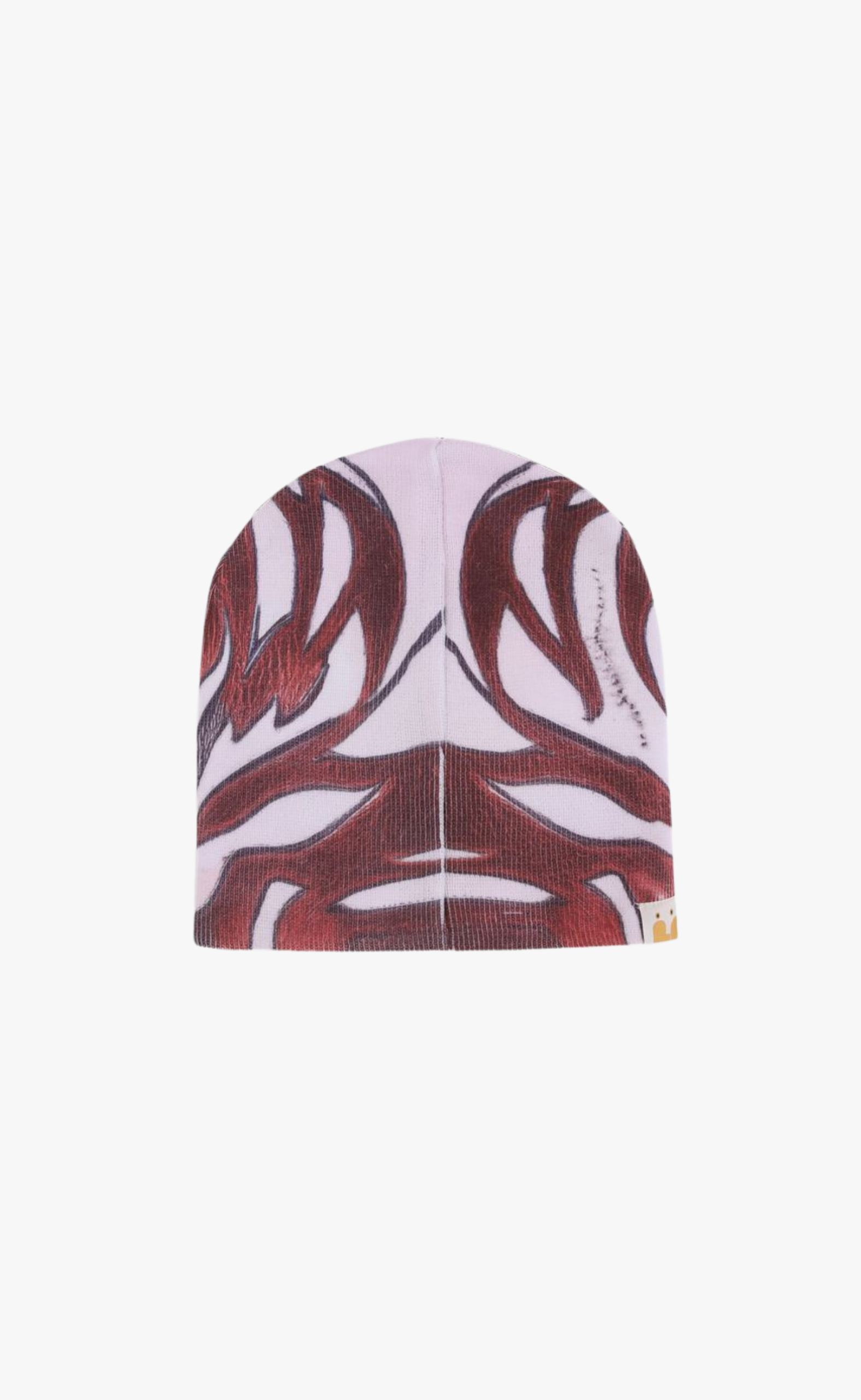 MASK RED BEANIE