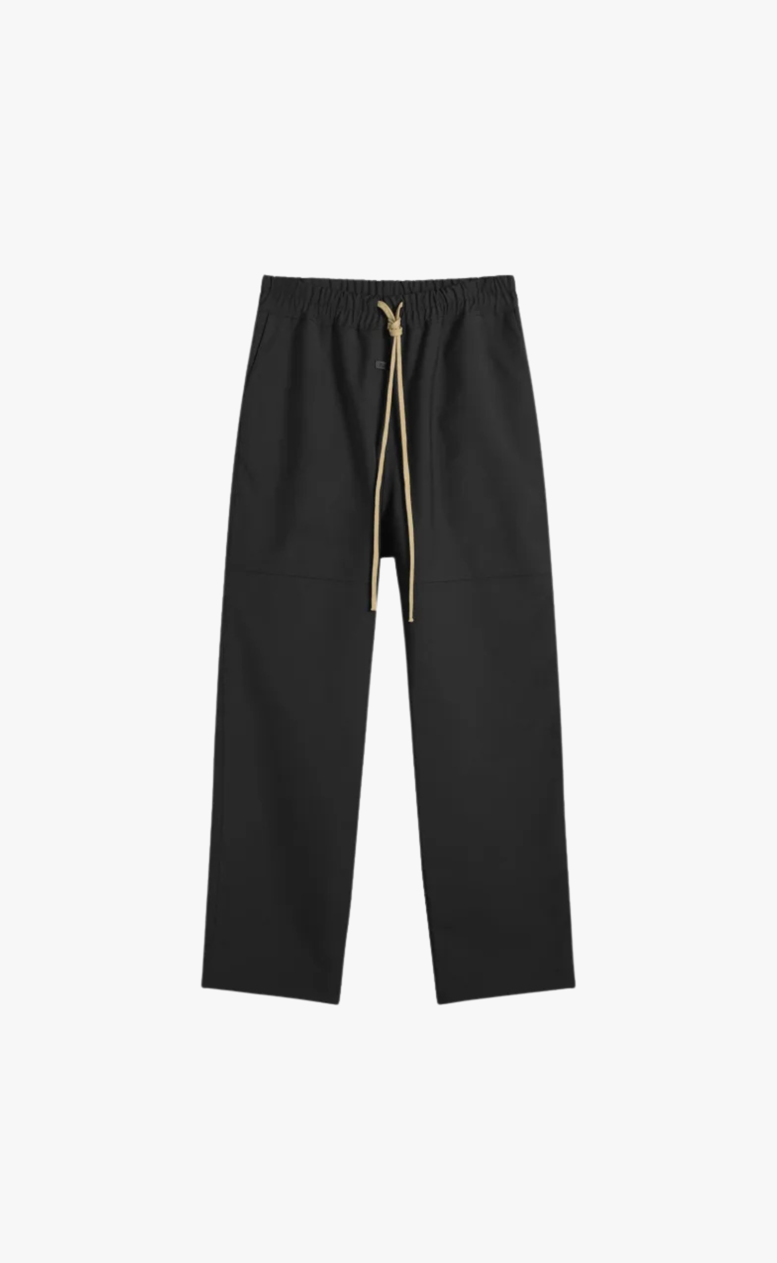 TECHNICAL DRAWSTRING BLACK PANT