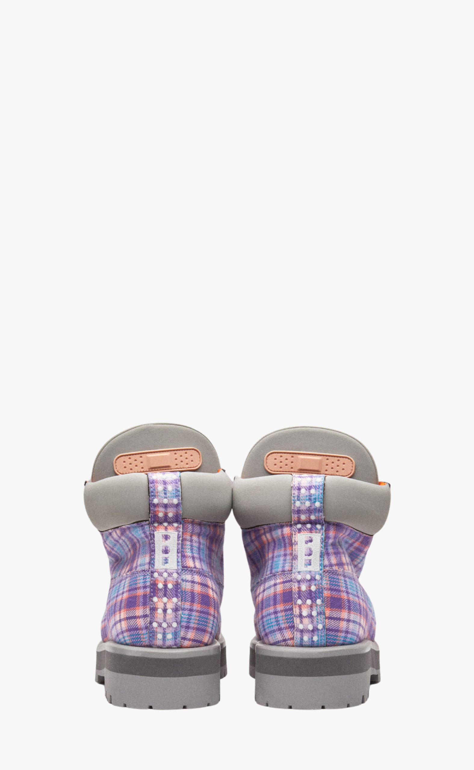 STRADA LOW TARTAN BLUE BOOTS