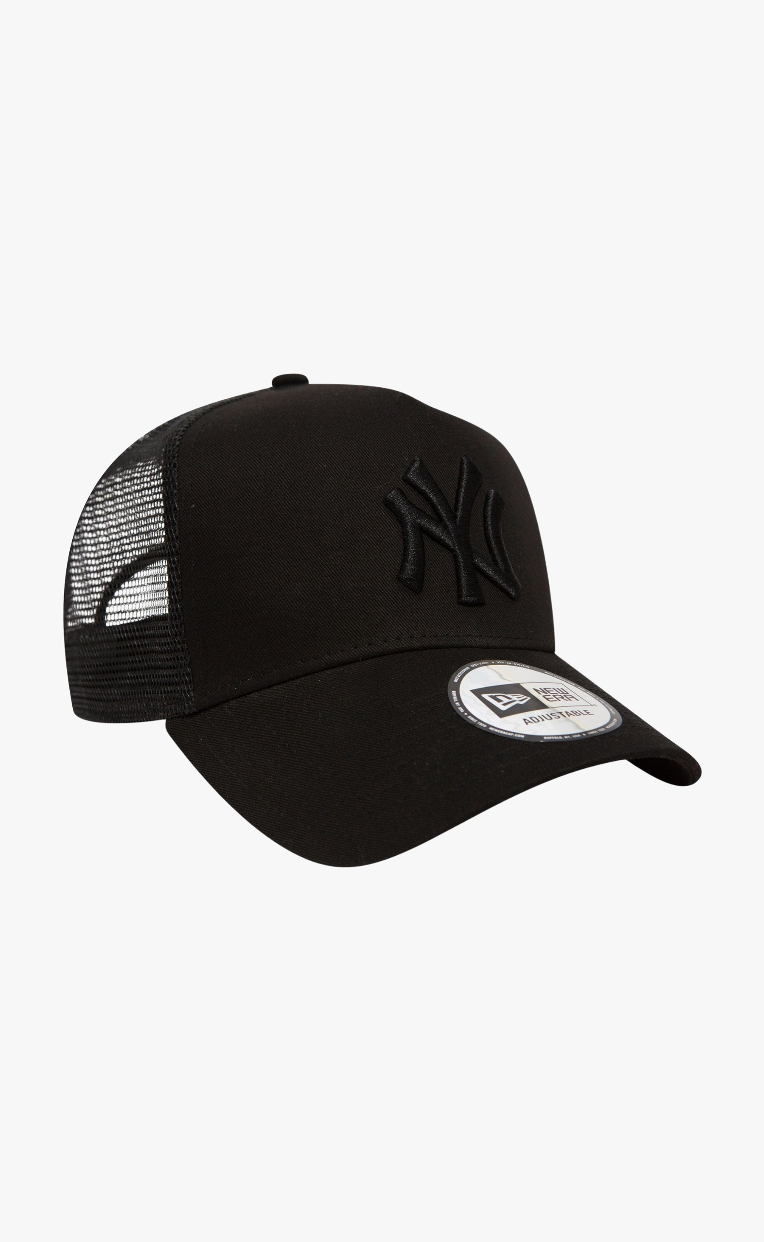CLEAN TRUCKER BLACK HAT