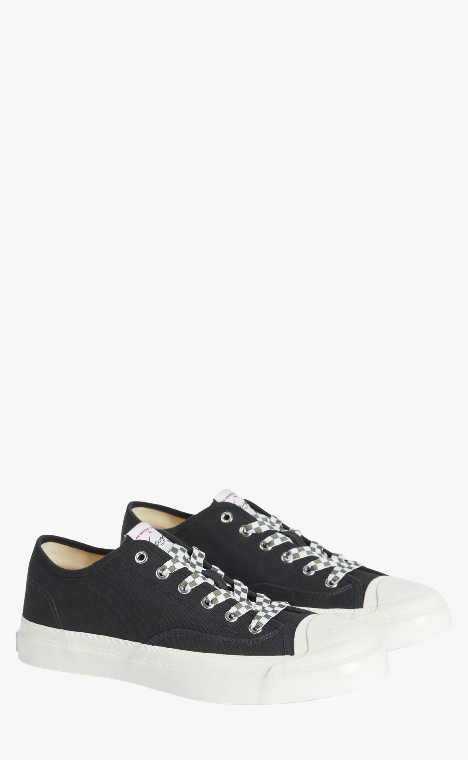 KENZO LOW TOP VULCANIZED BLACK SNEAKER