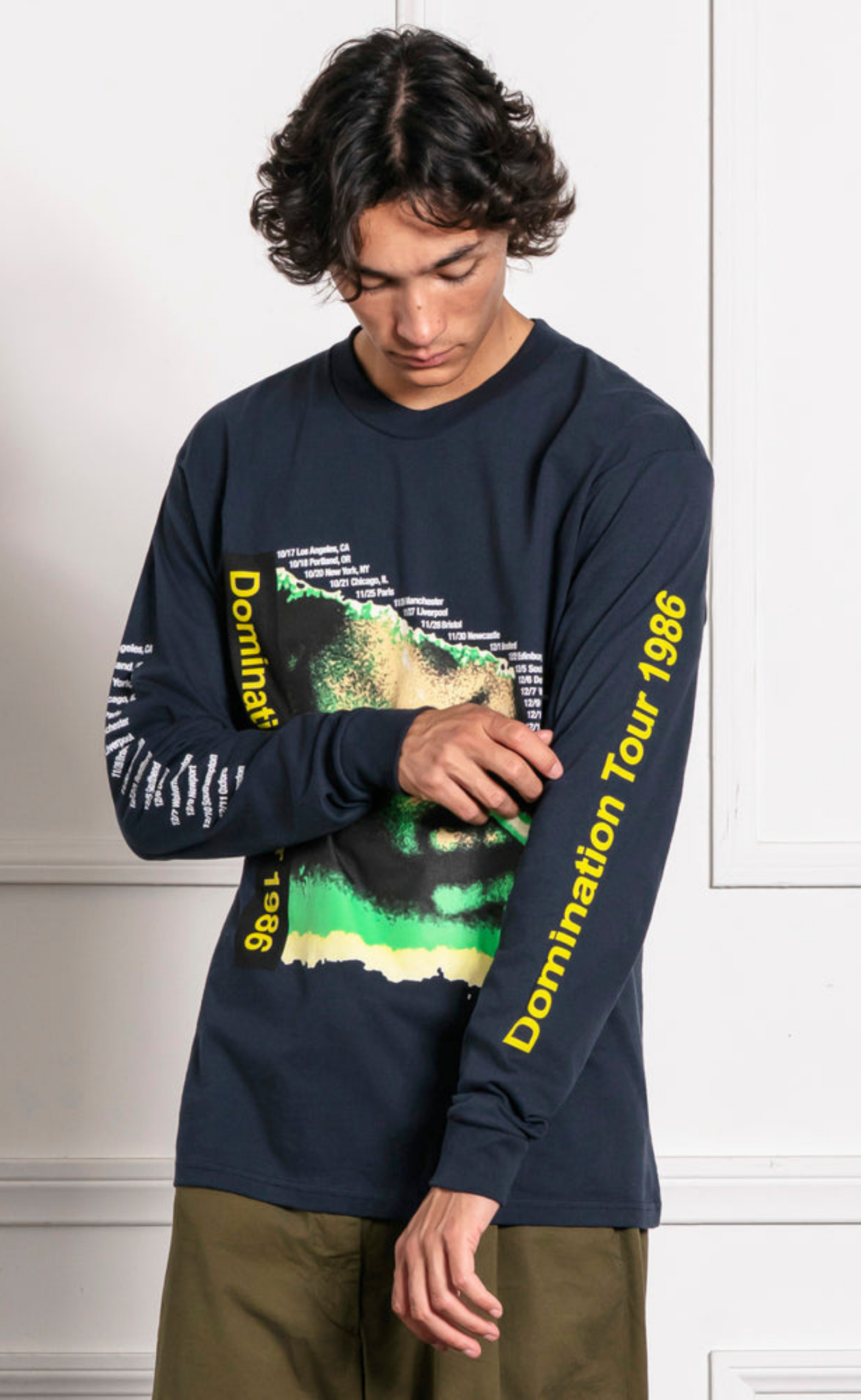 DOMINATION NAVY T-SHIRT