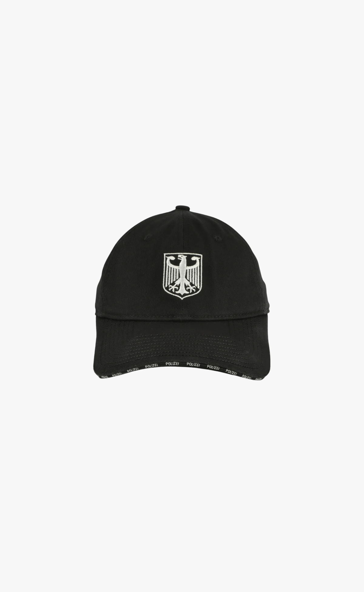 POLIZEI BLACK WHITE HAT