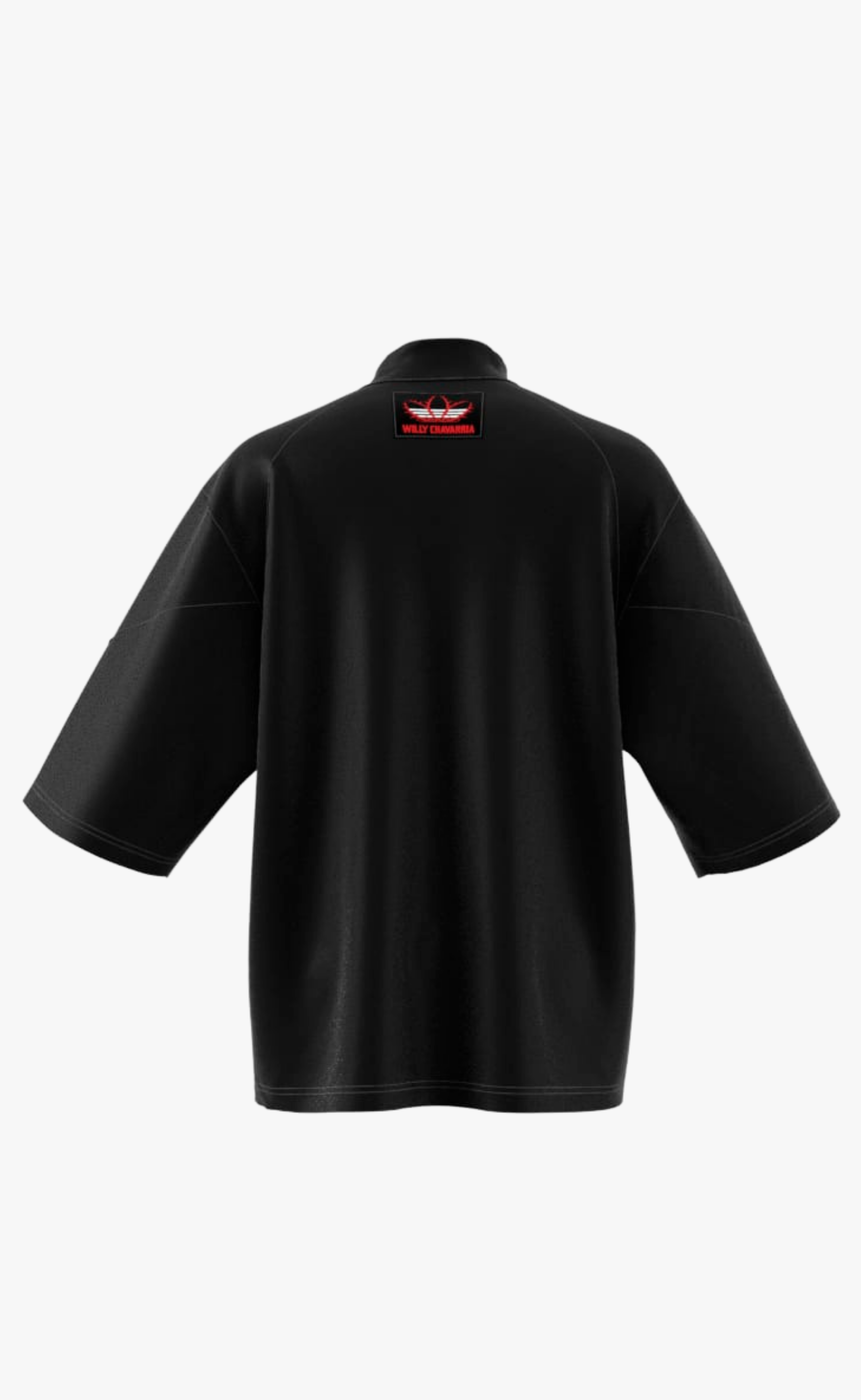 CHAVARRIA POLO BLACK T-SHIRT