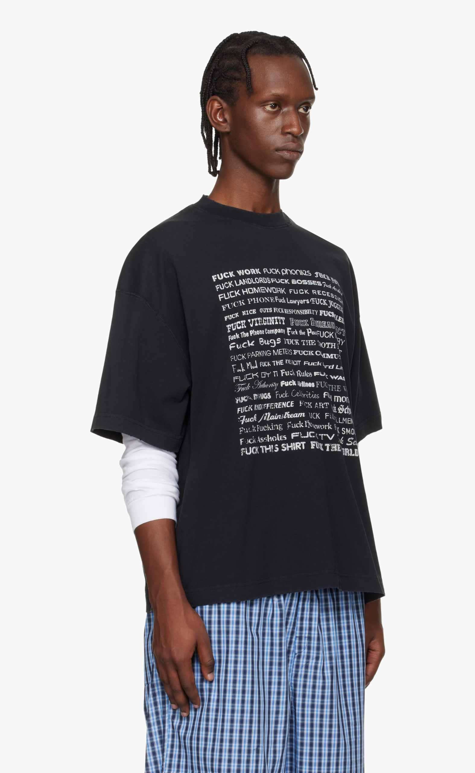 FUCK EVERYTHING BLACK T-SHIRT
