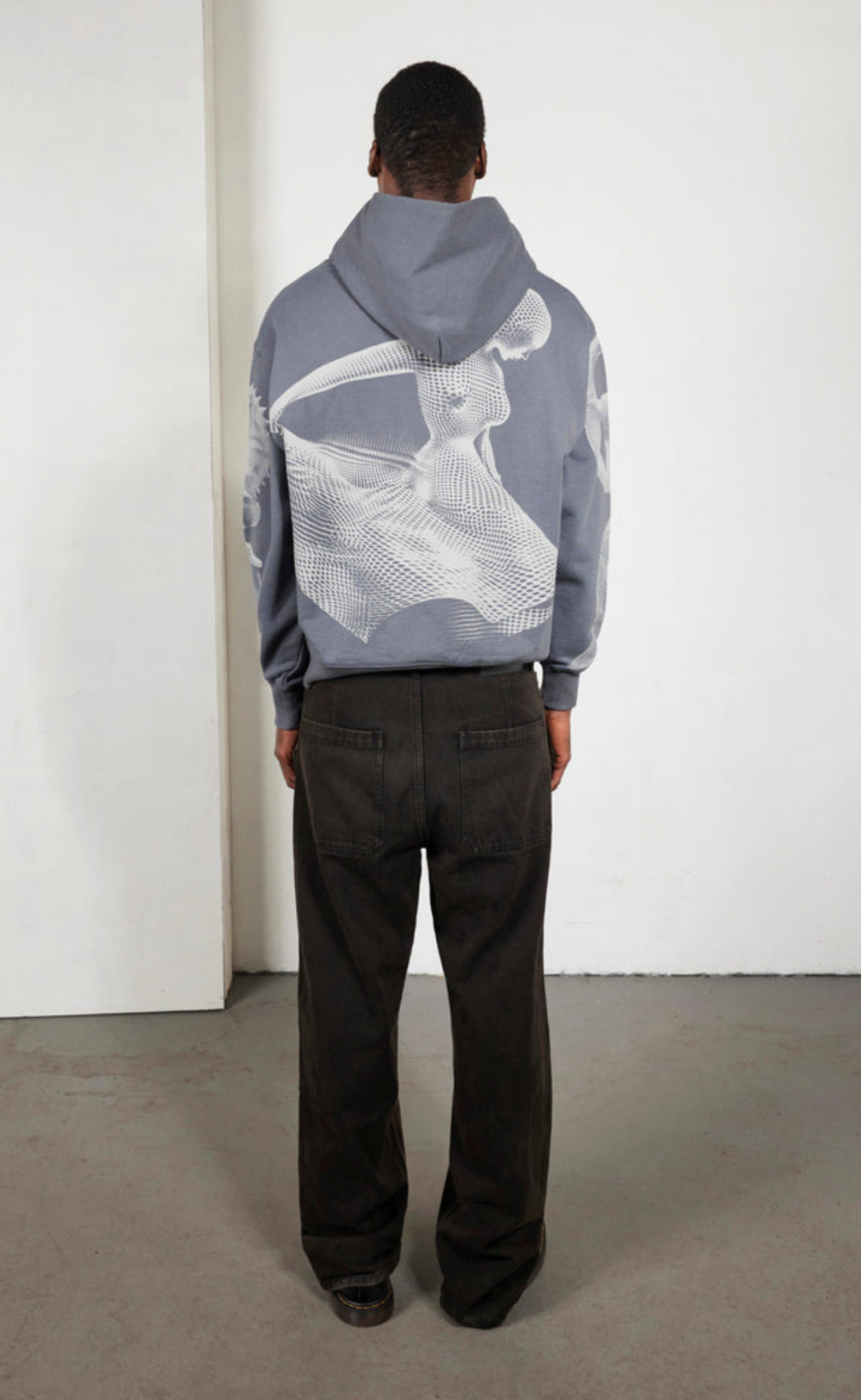 DYSFUNCTION GREY HOODIE