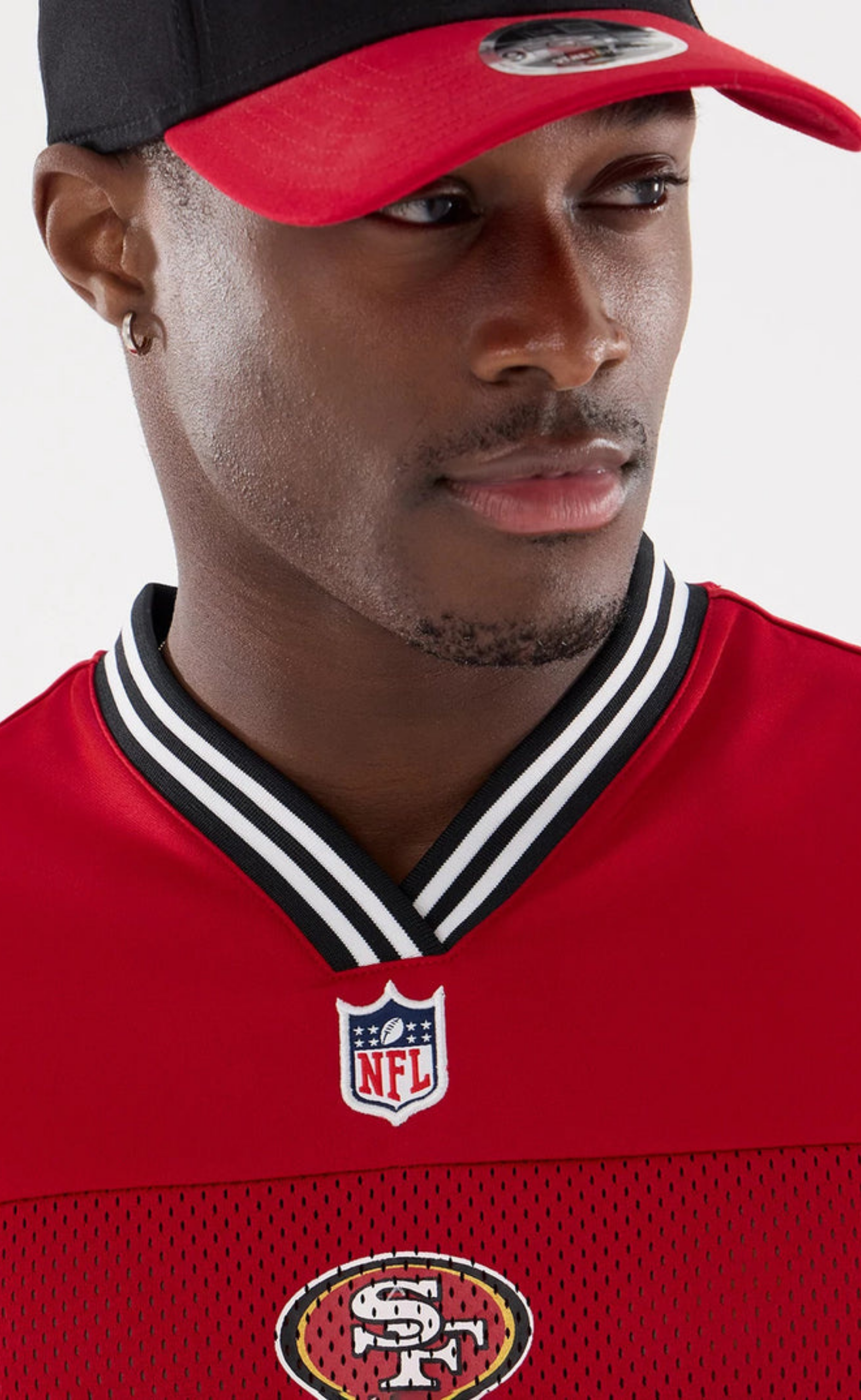 SAN FRANCISCO NFL MESH RED T-SHIRT