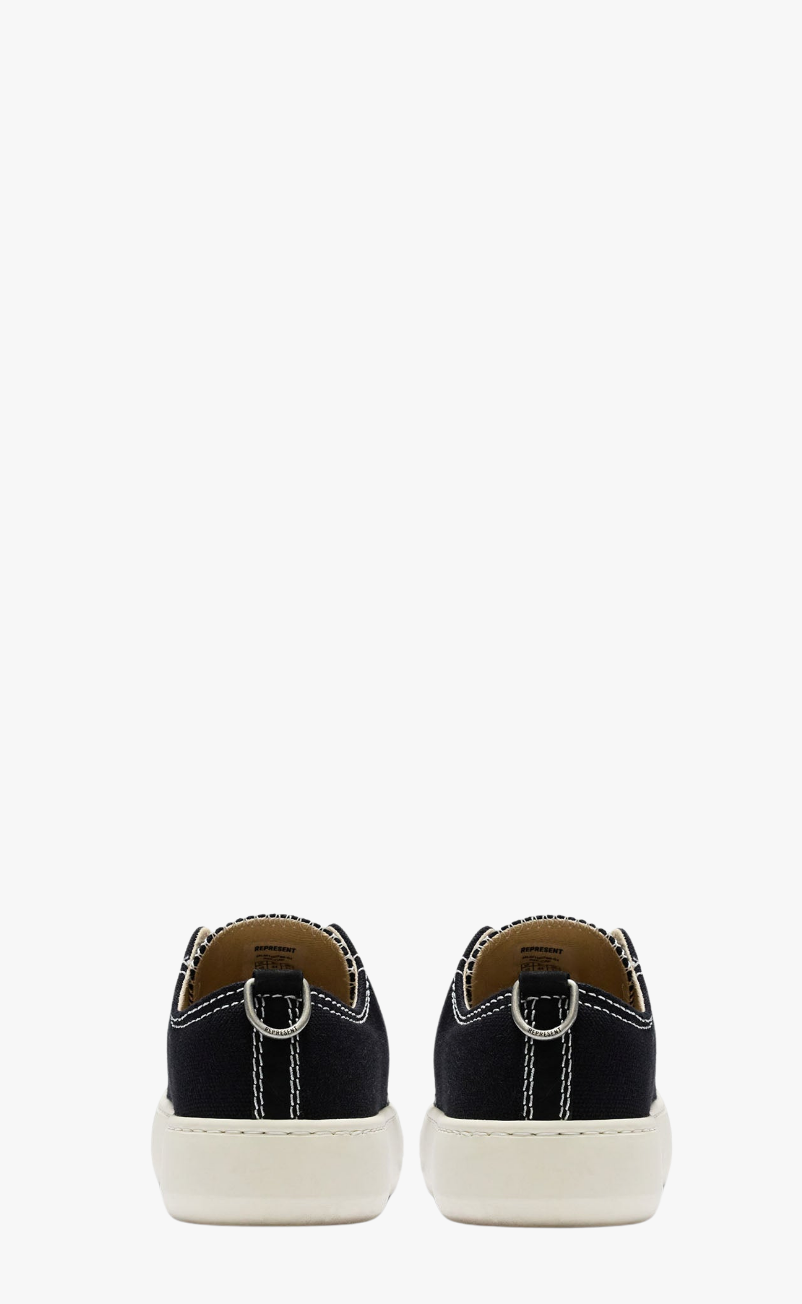 REP JET BLACK SNEAKER