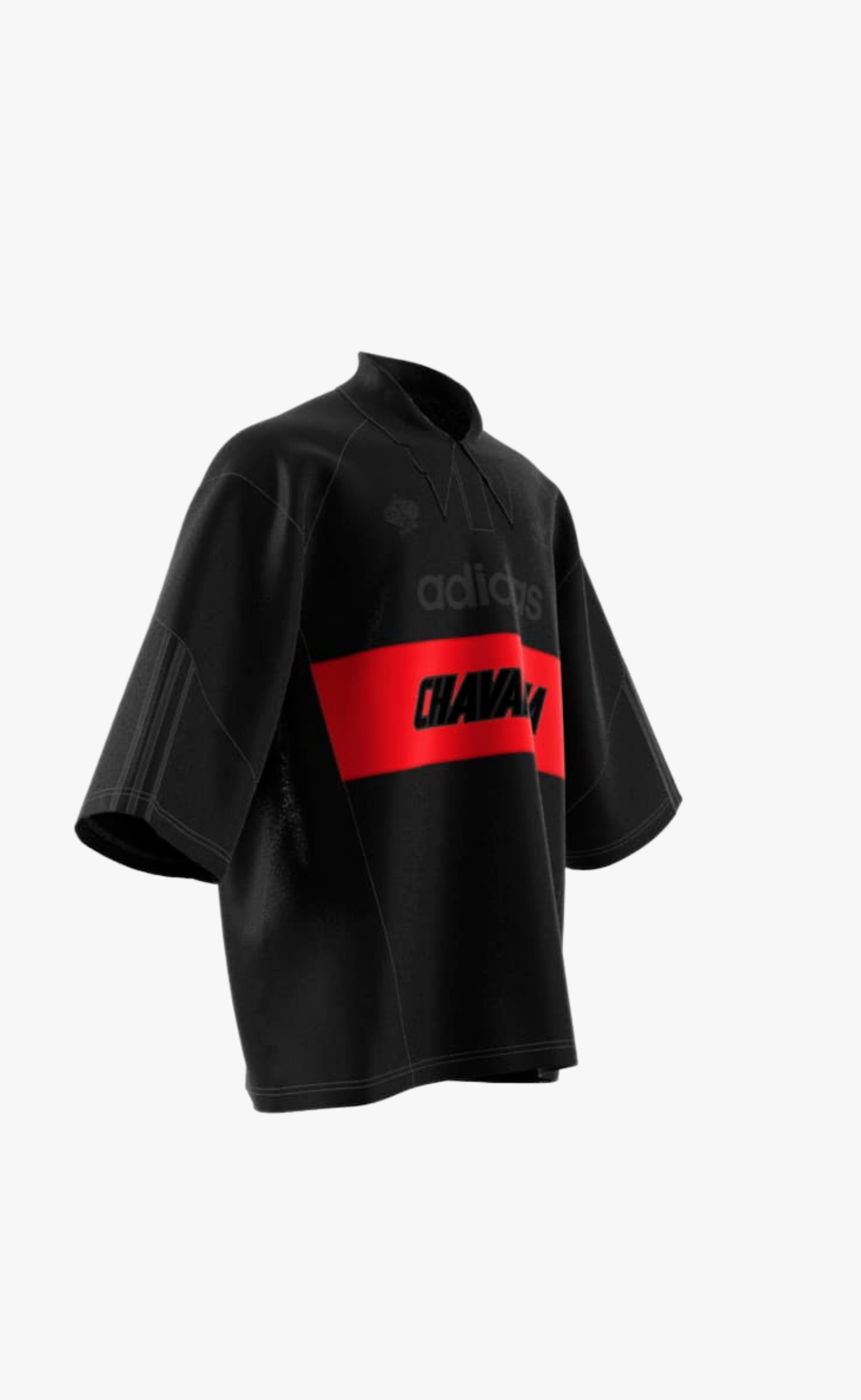 CHAVARRIA POLO BLACK T-SHIRT