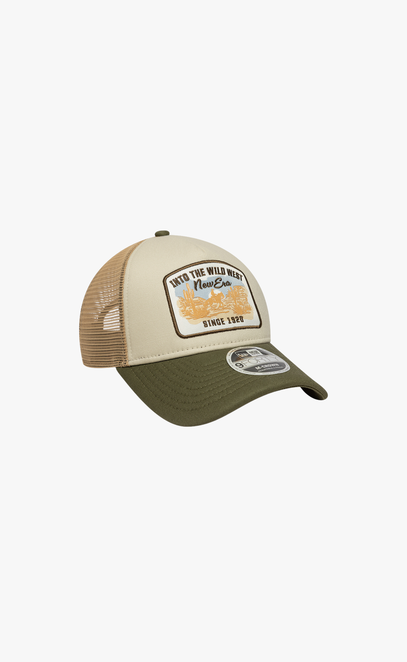 NEW ERA 9FORTY AF TRUCKER STONE OLIVE HAT