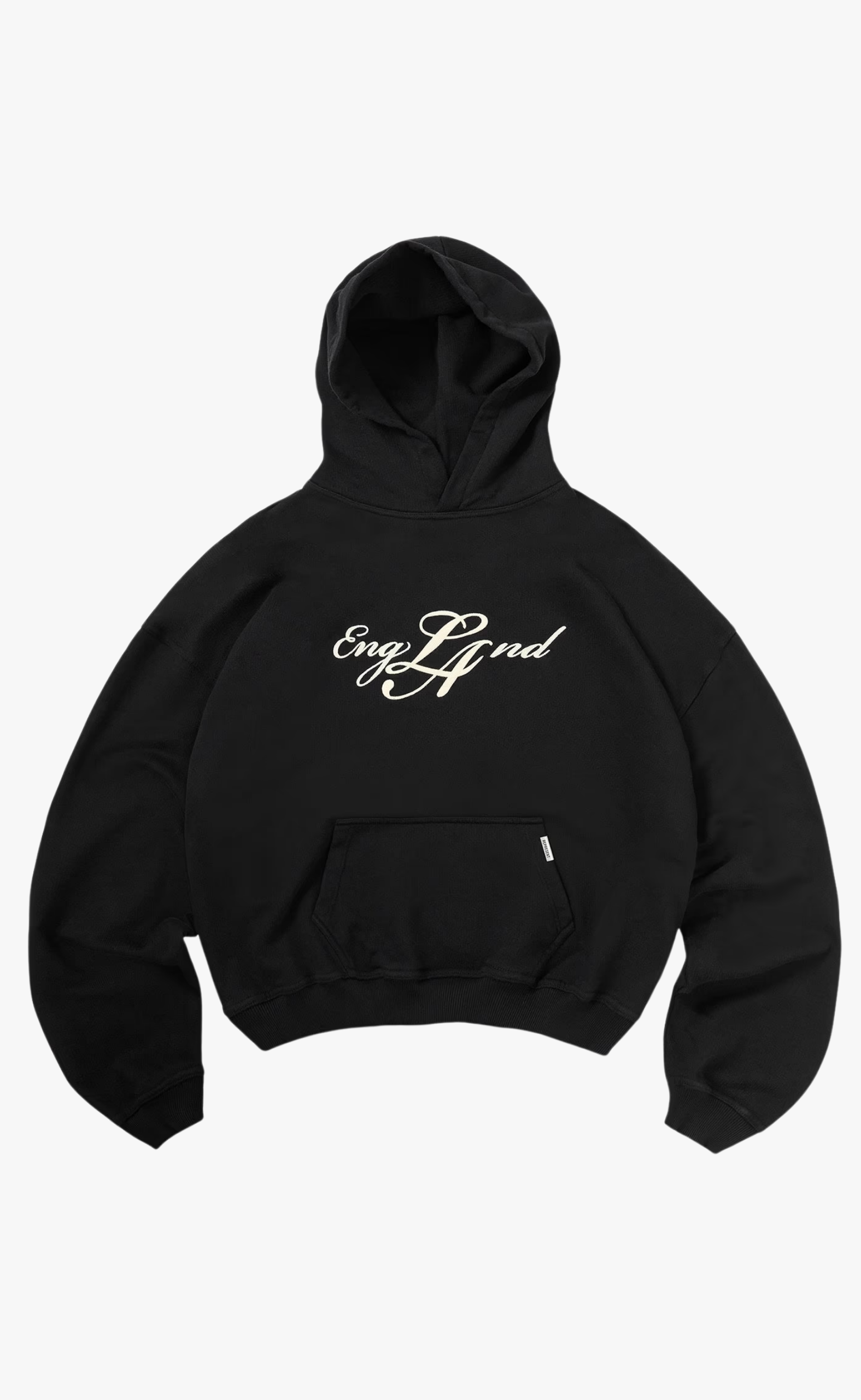 ENGLAND JET BLACK HOODIE