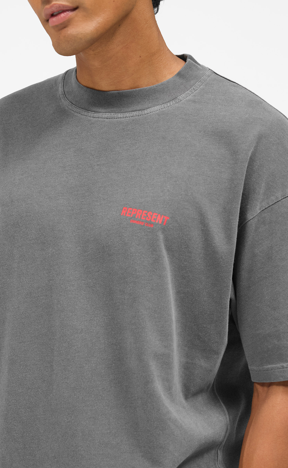 REPRESENT OWNERS CLUB WASHED BLACK T-SHIRT