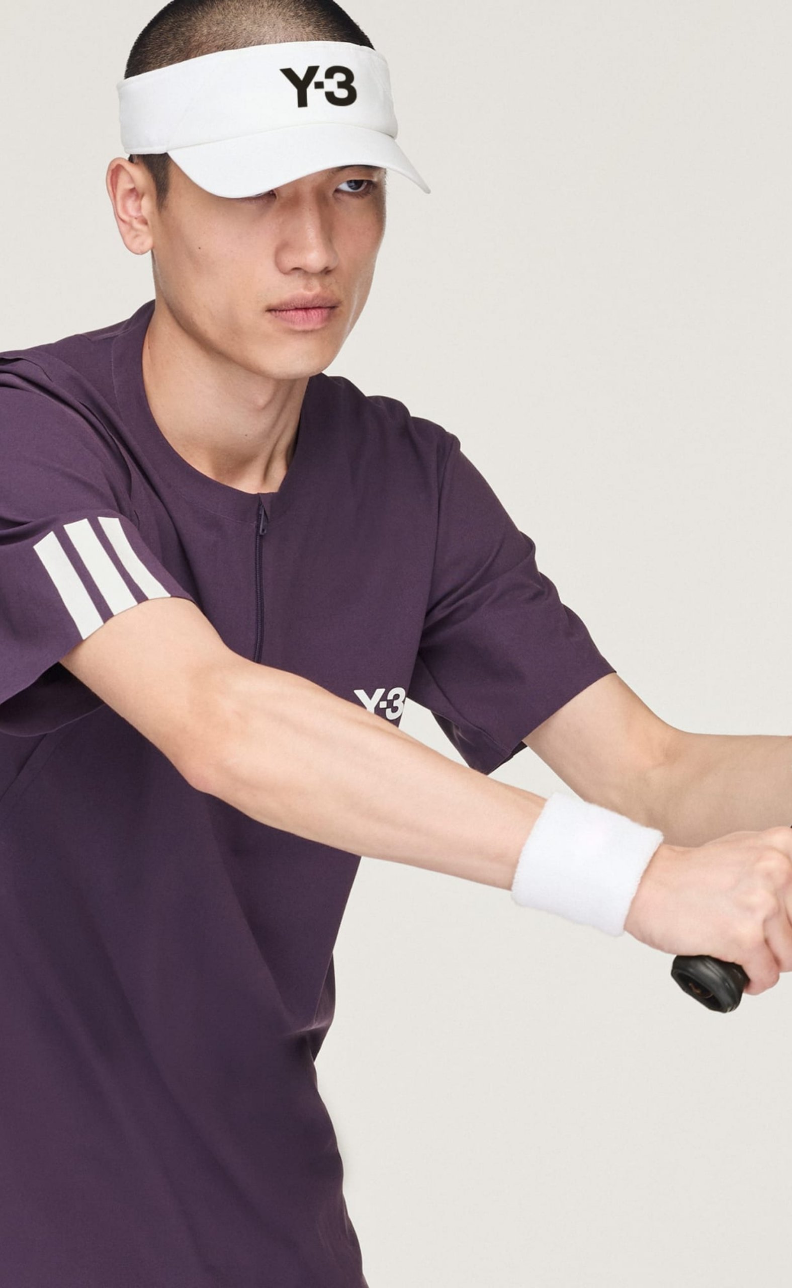 TENNIS PRO FREELIFT ZIP PURPLE T-SHIRT