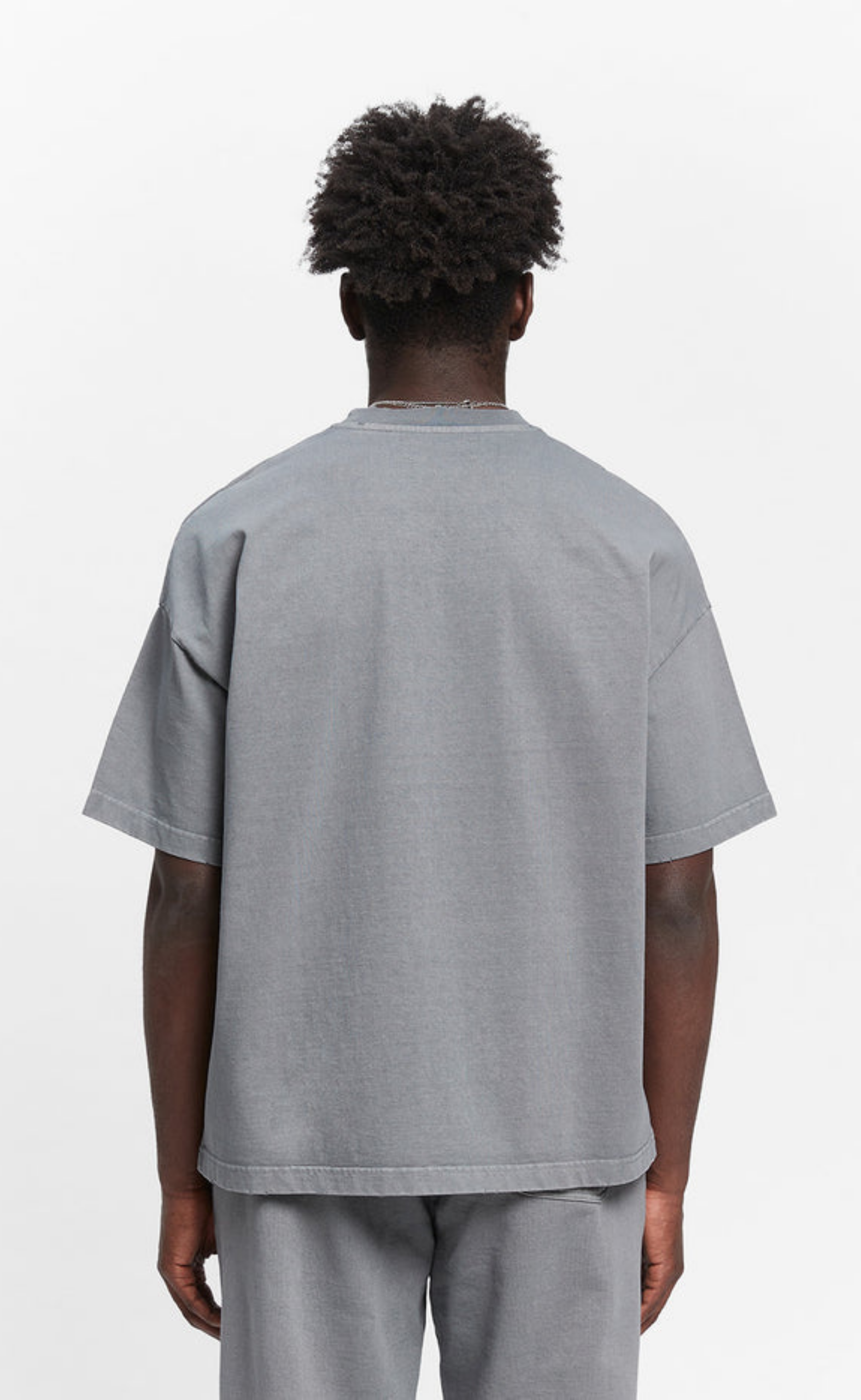 SIGNE WASHED GREY T-SHIRT