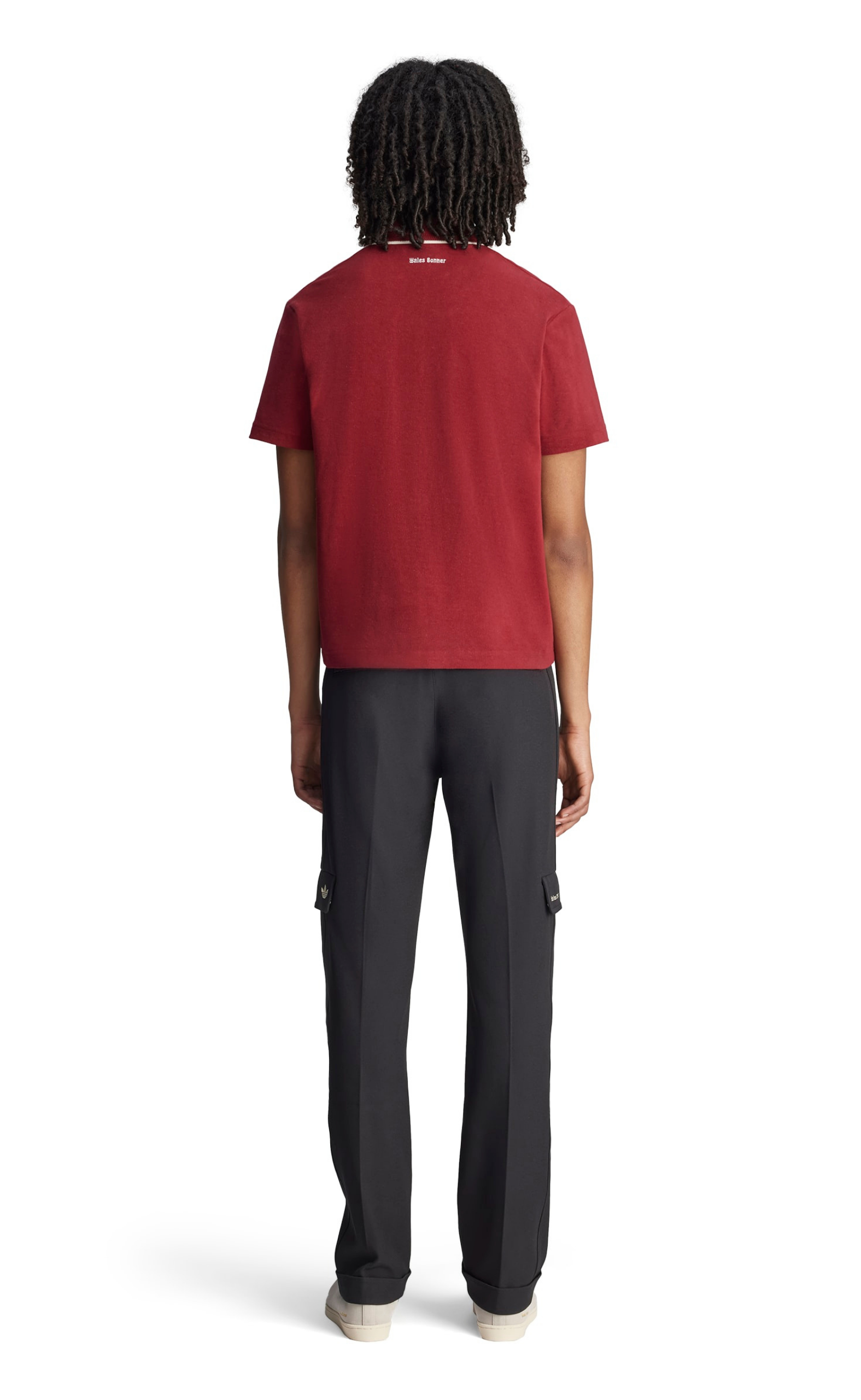 WB TERRY COLLEGIATE BURGUNDY POLO