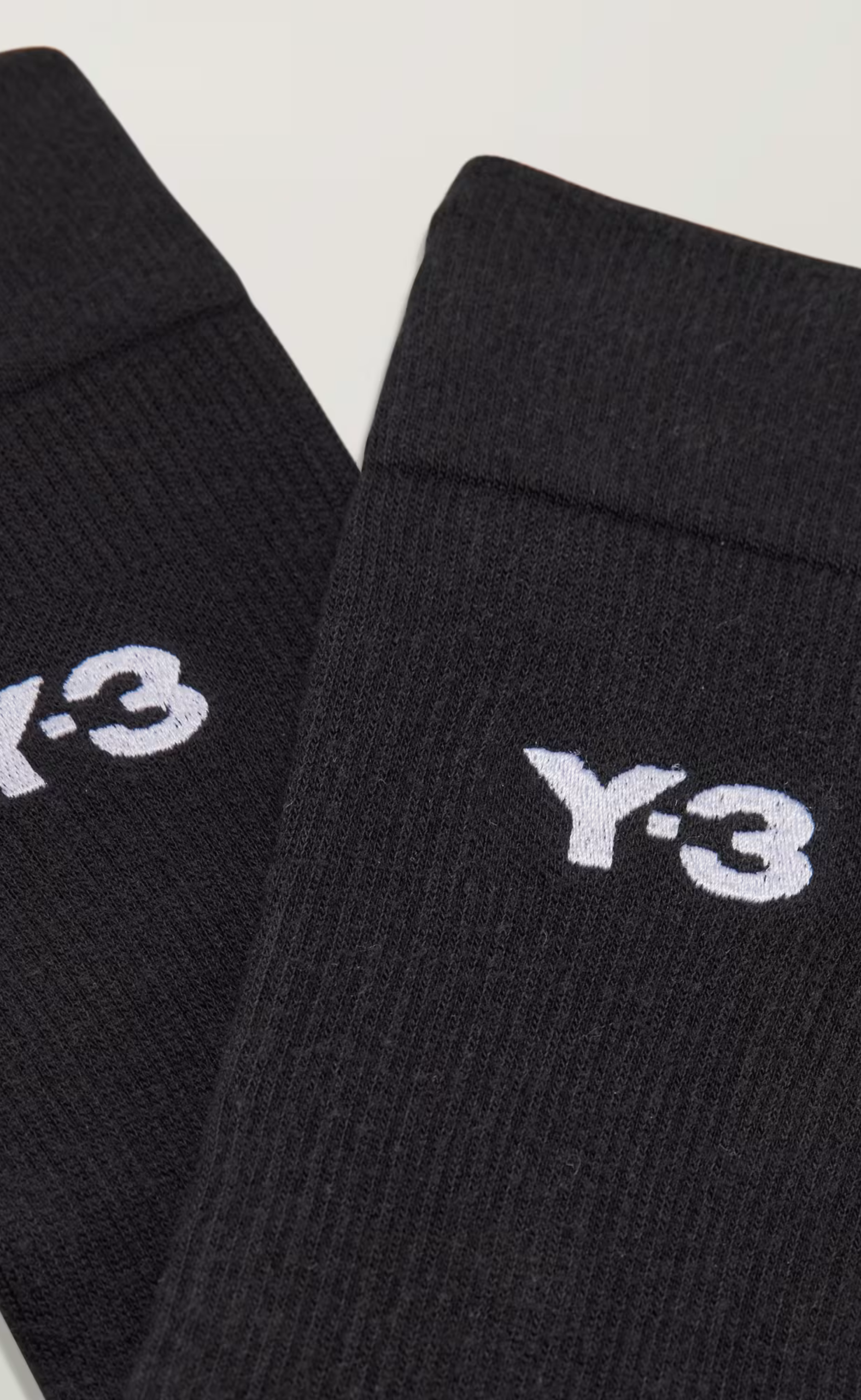 CLASSIC CREW BLACK SOCKS