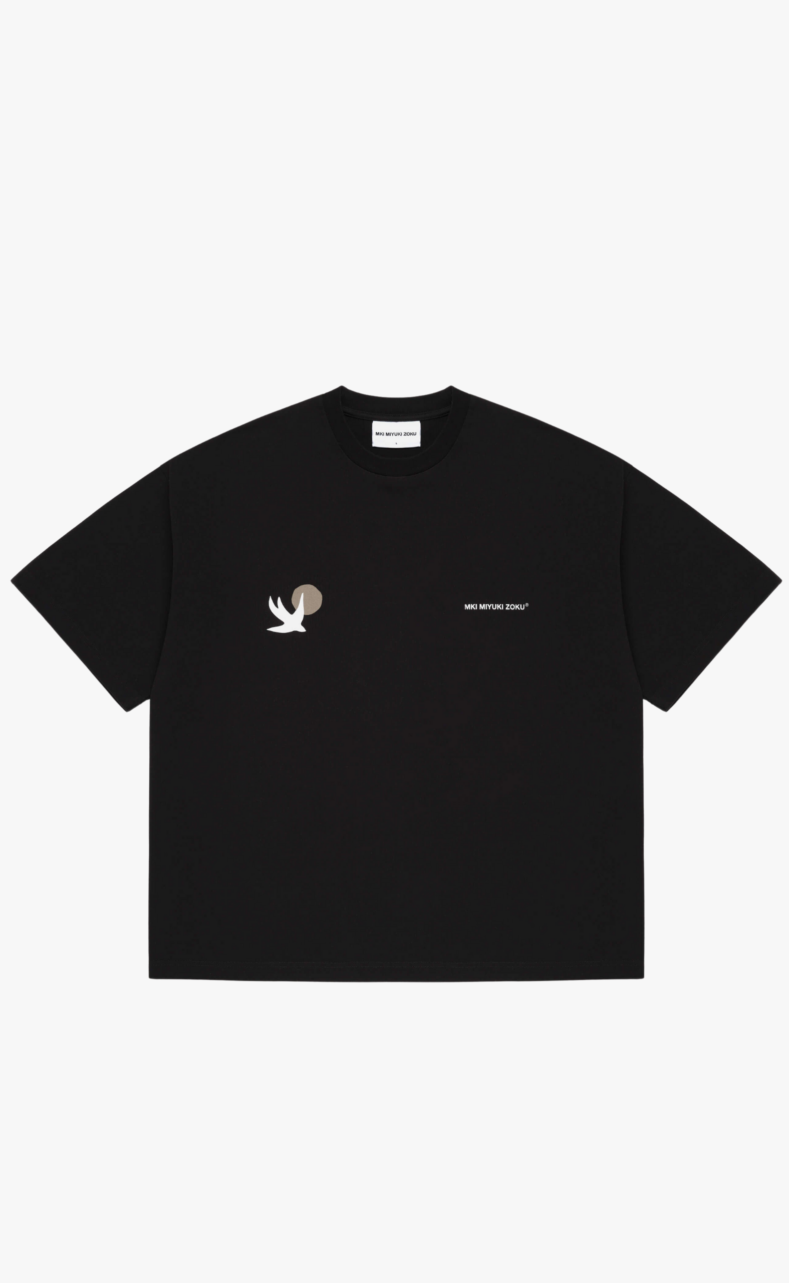 SWALLOW BLACK T-SHIRT