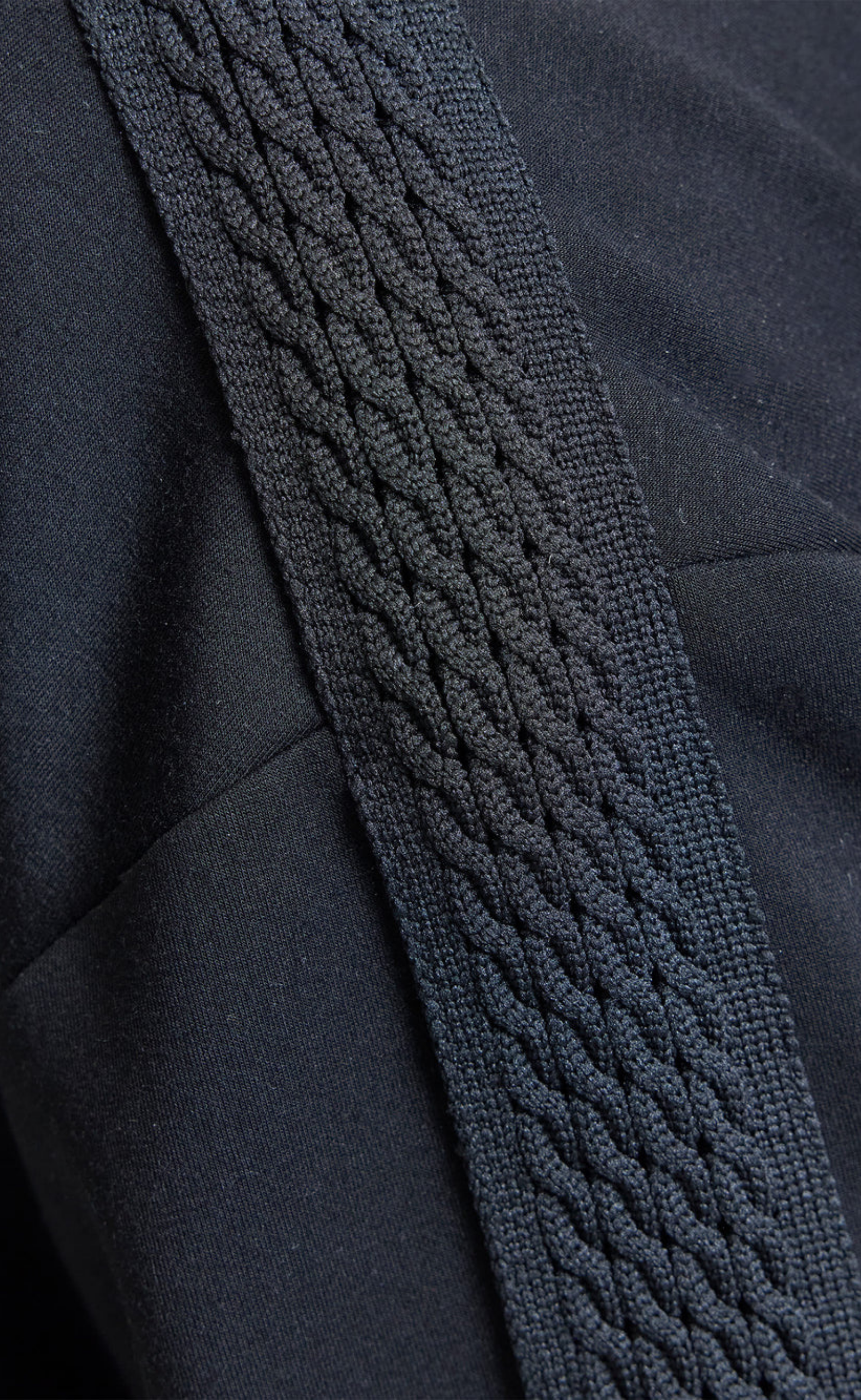 STUDIO REVERSIBLE TRACK BLACK JACKET