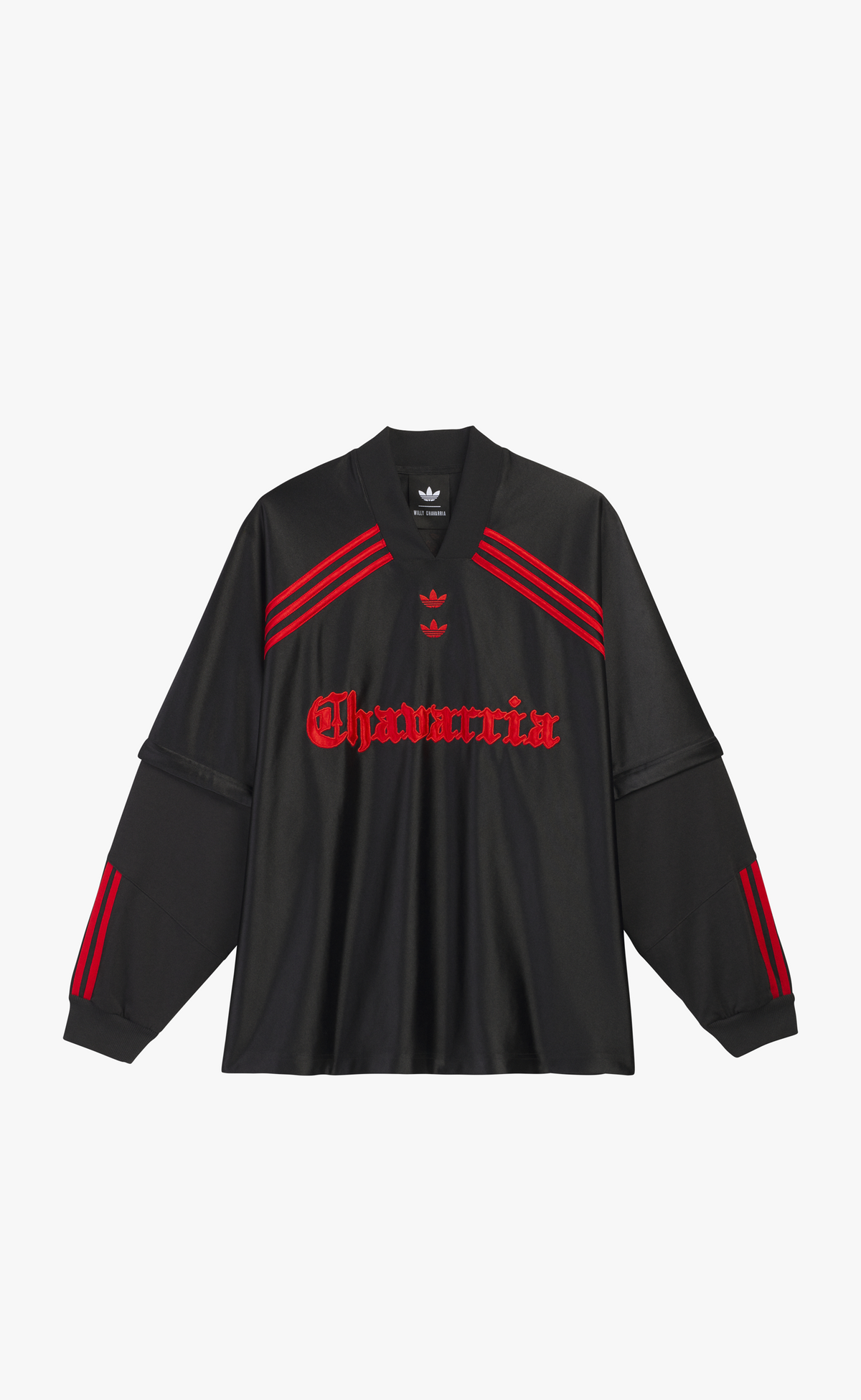 CHAVARRIA DAZZLE JERSEY BLACK LONGSLEEVE