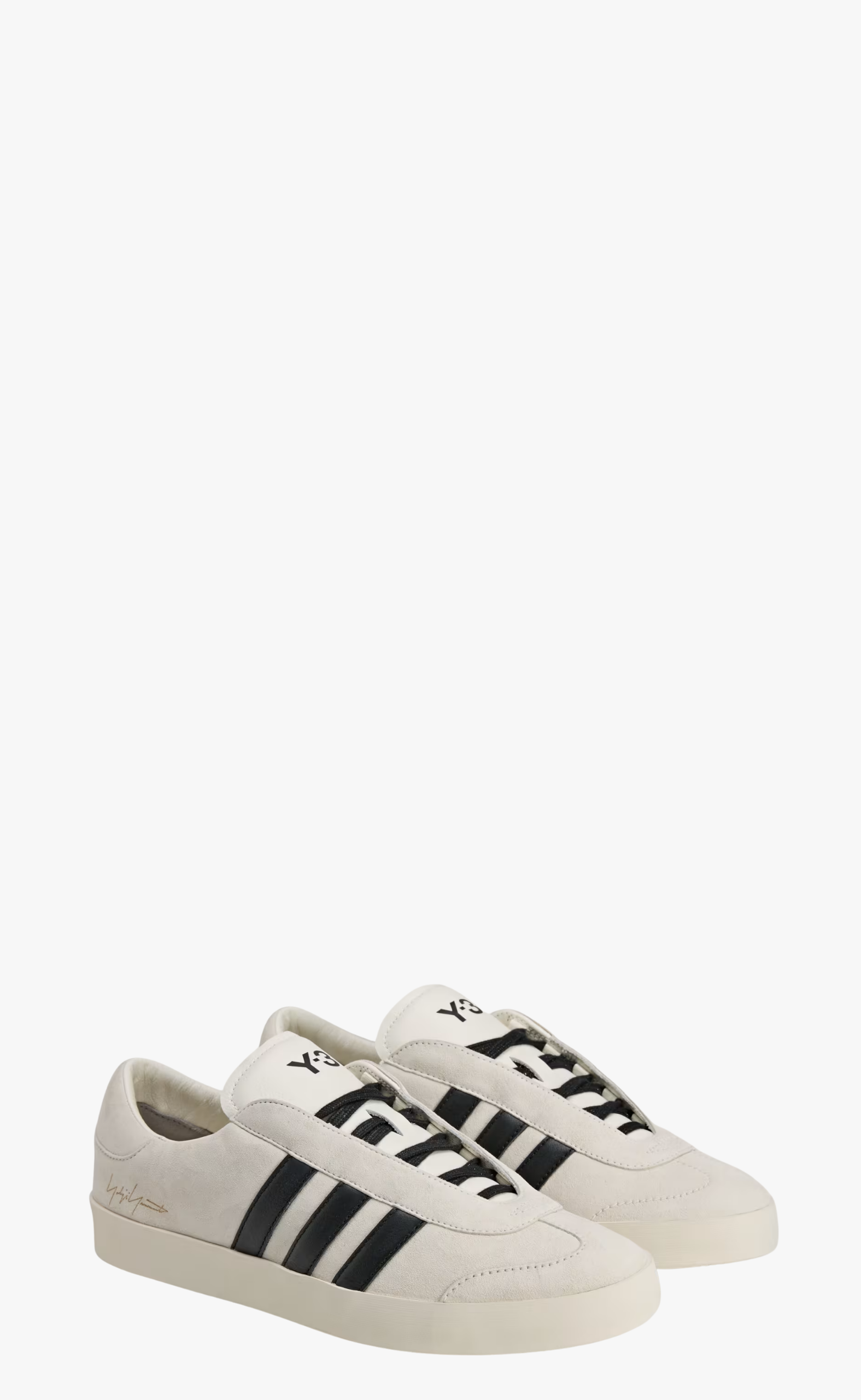 Y-3 GAZELLE WHITE SNEAKER