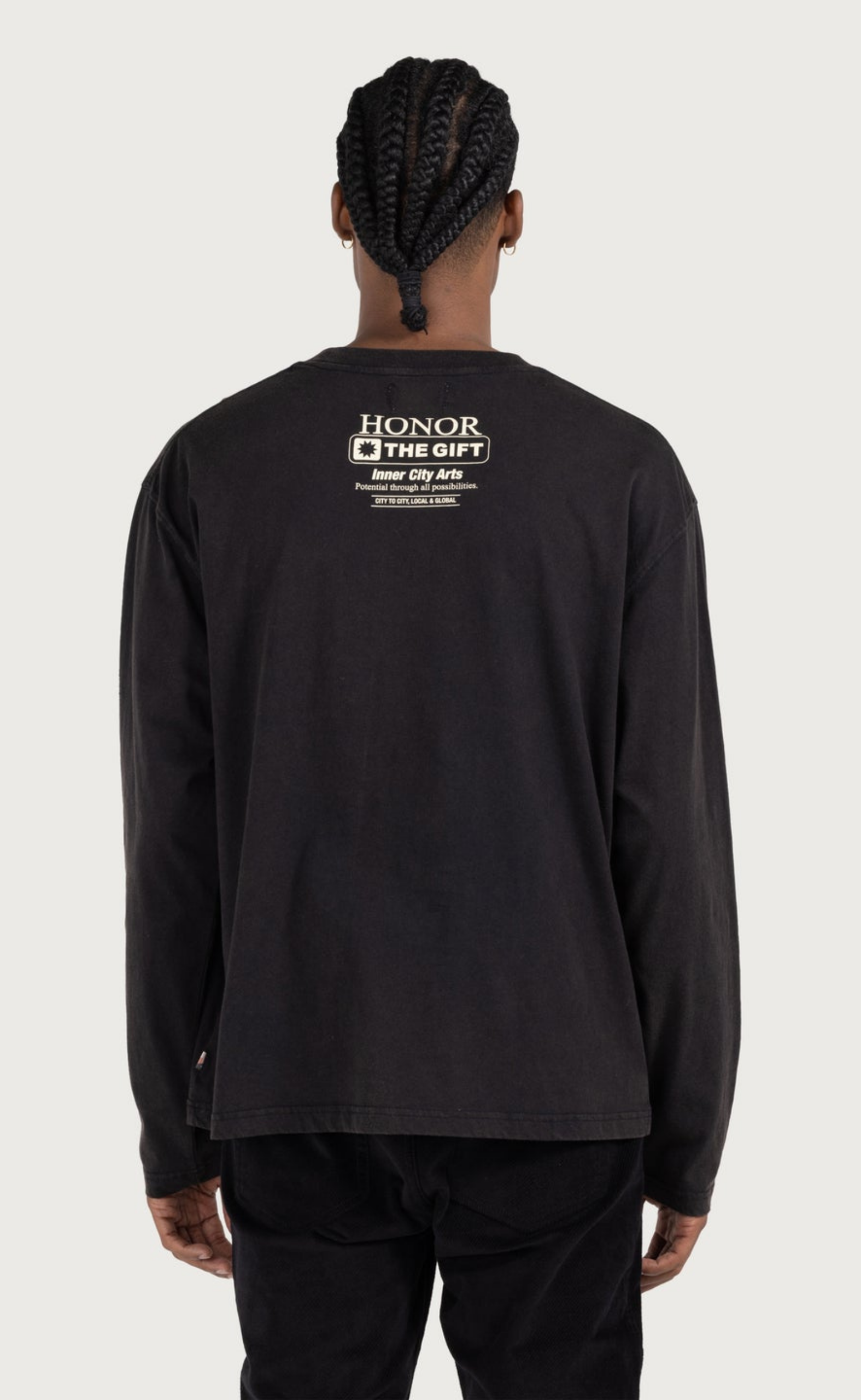 WHY NOT BLACK LONGSLEEVE