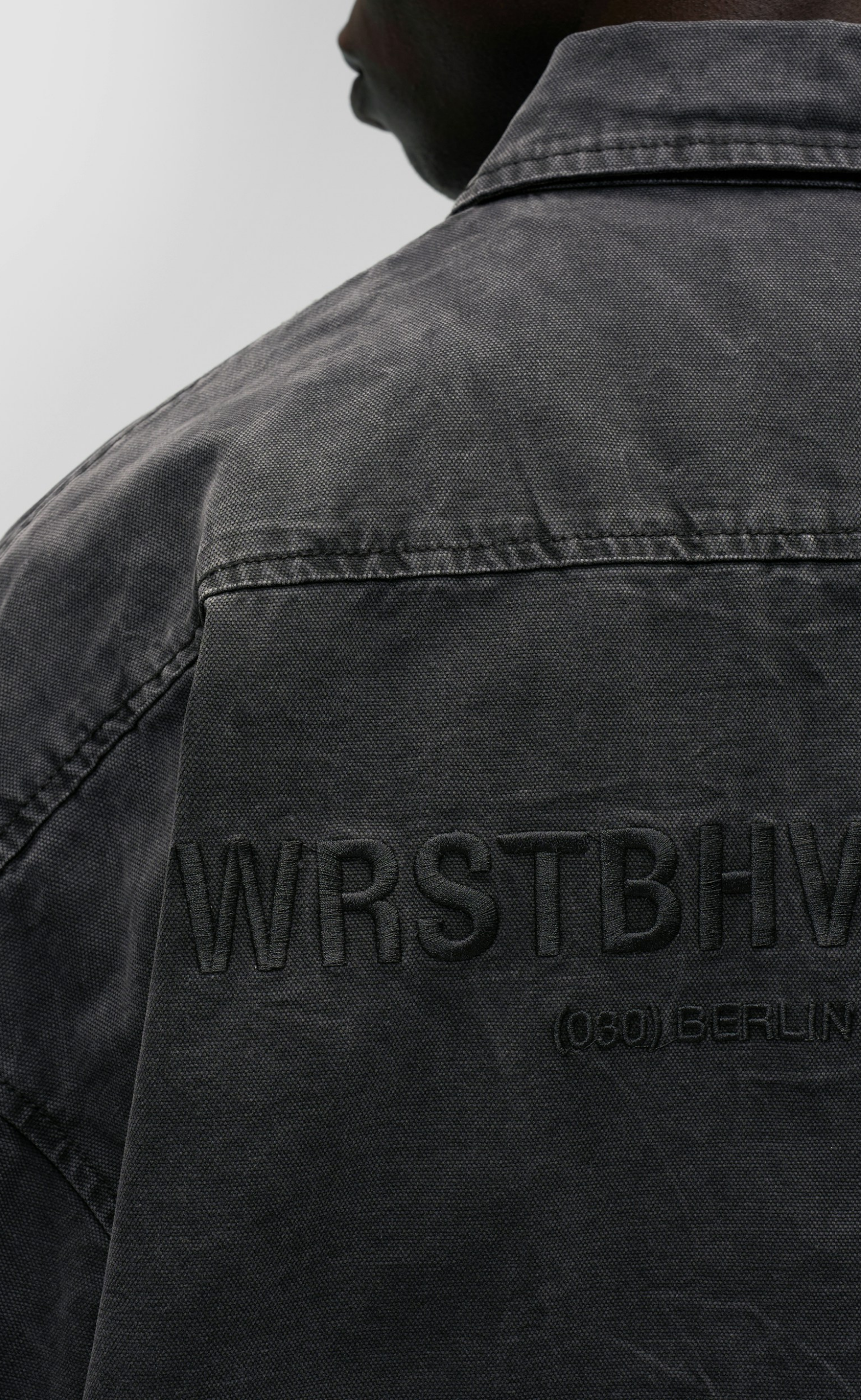 BLAKE BLACK WASHED SHIRT