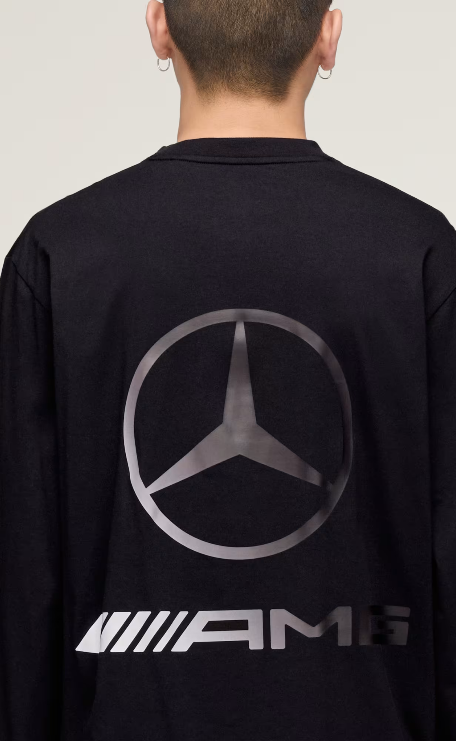 F1 MERCEDES CHAOS BLACK LONGSLEEVE