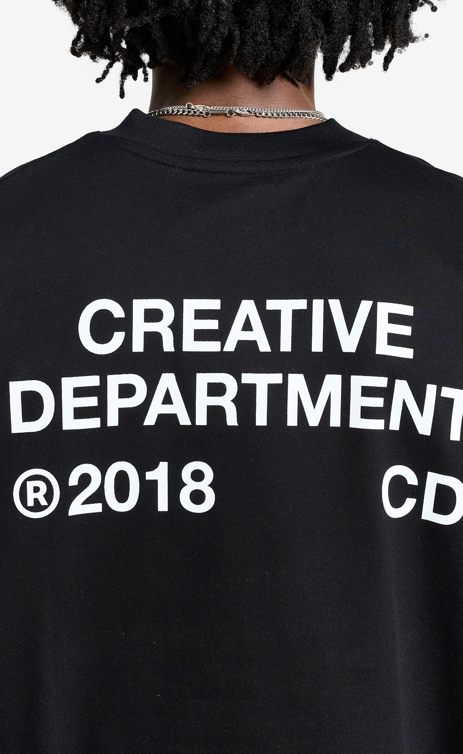 CREATIVE DEPT BLACK T-SHIRT