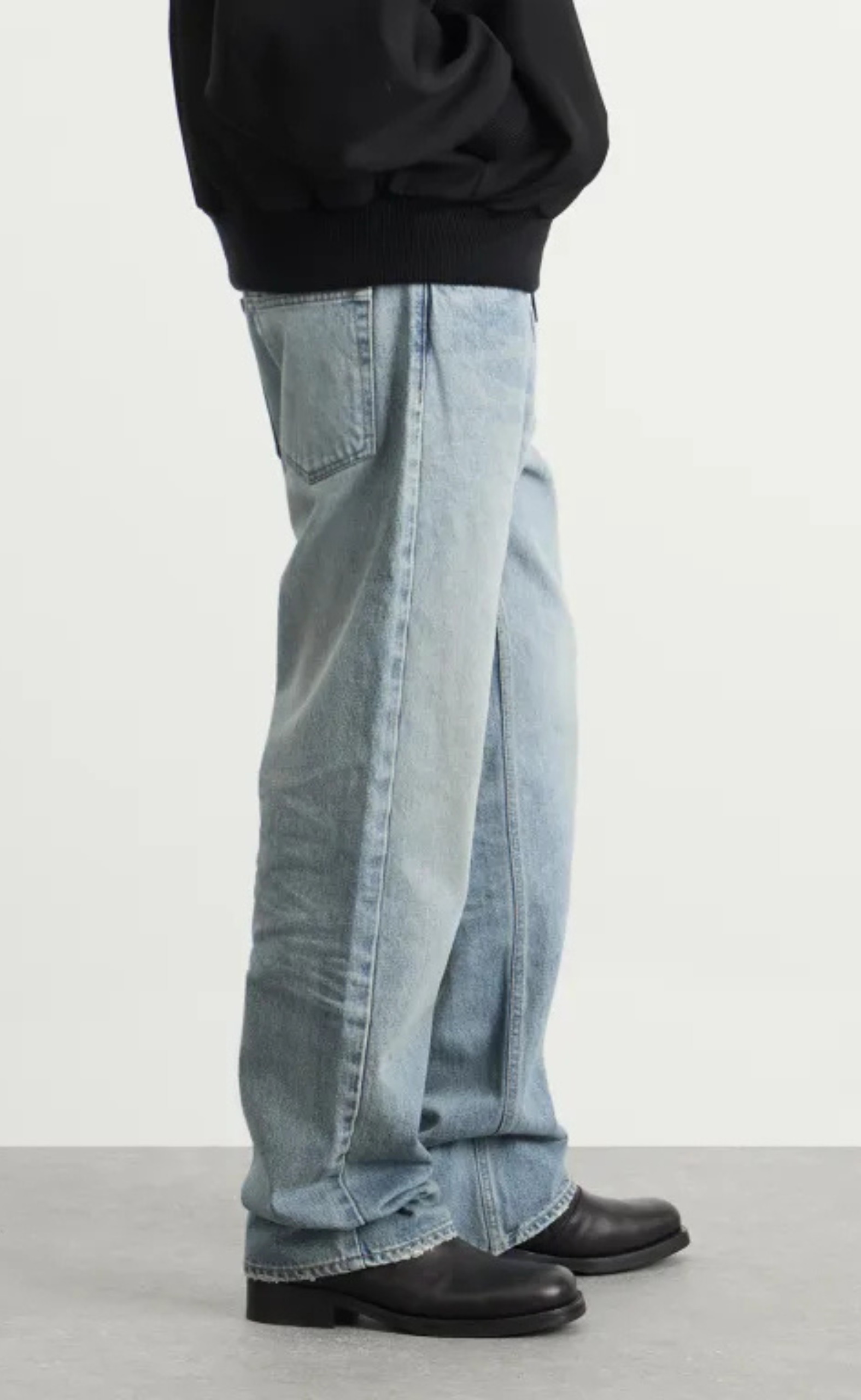 CLASSIC 5 POCKET LIGHT INDIGO JEANS