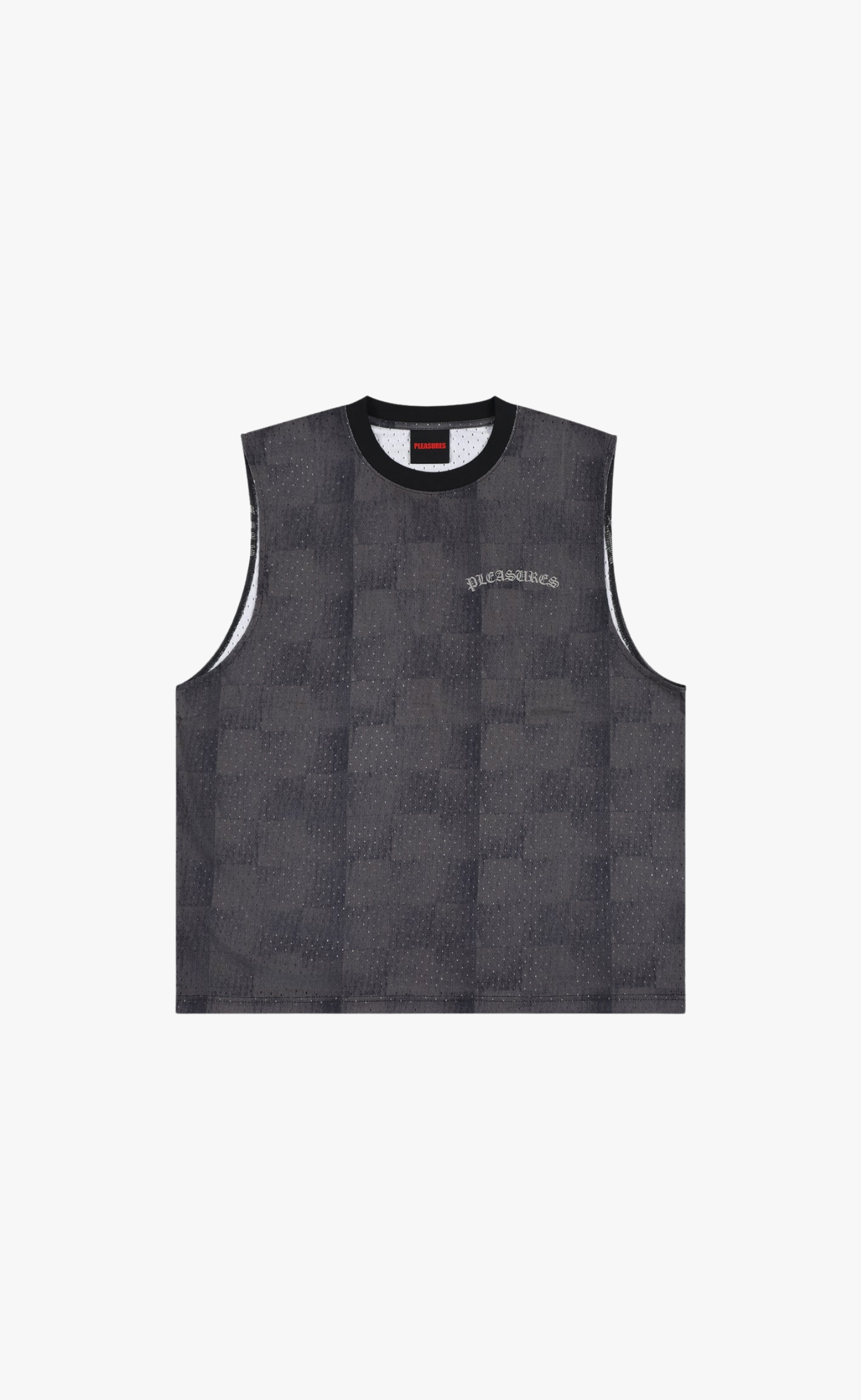 NEURAL MESH BLACK TANK TOP