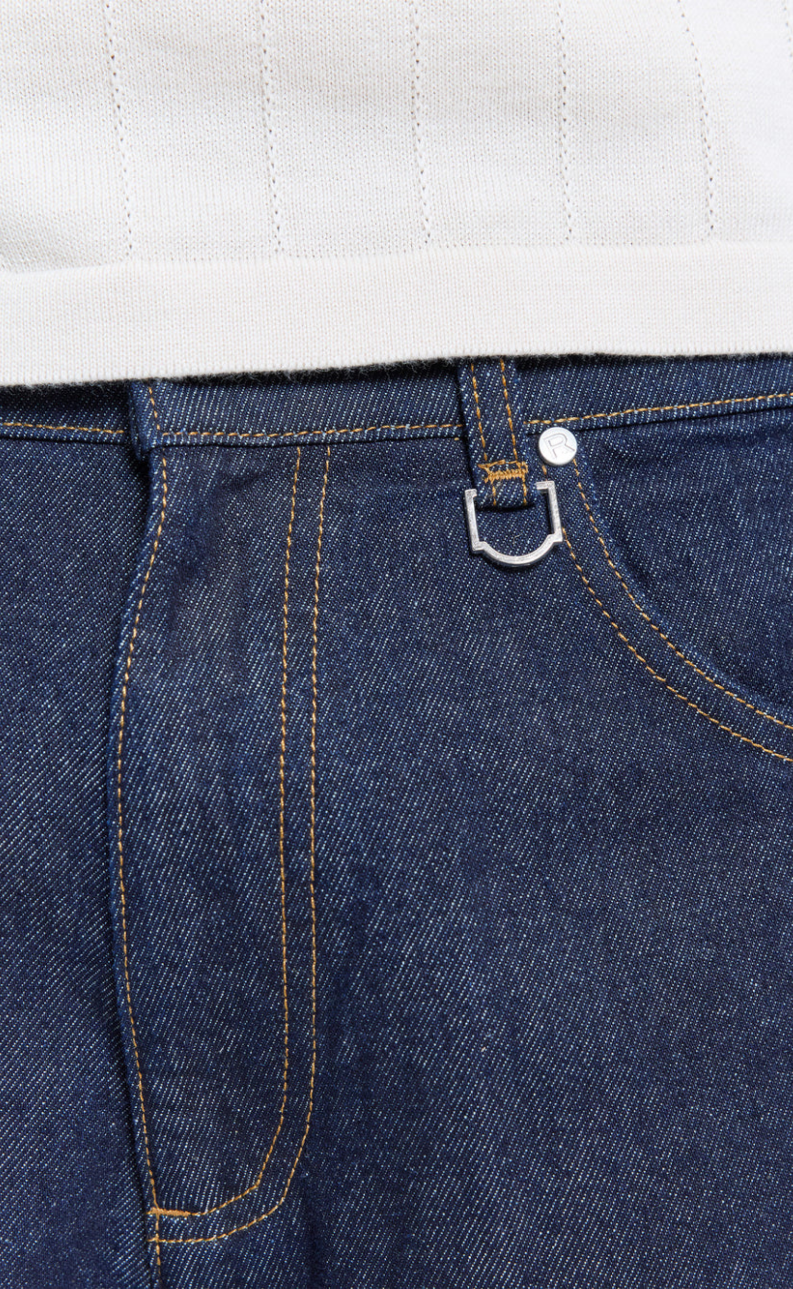 SIGNE JORTS RAW INDIGO SHORTS