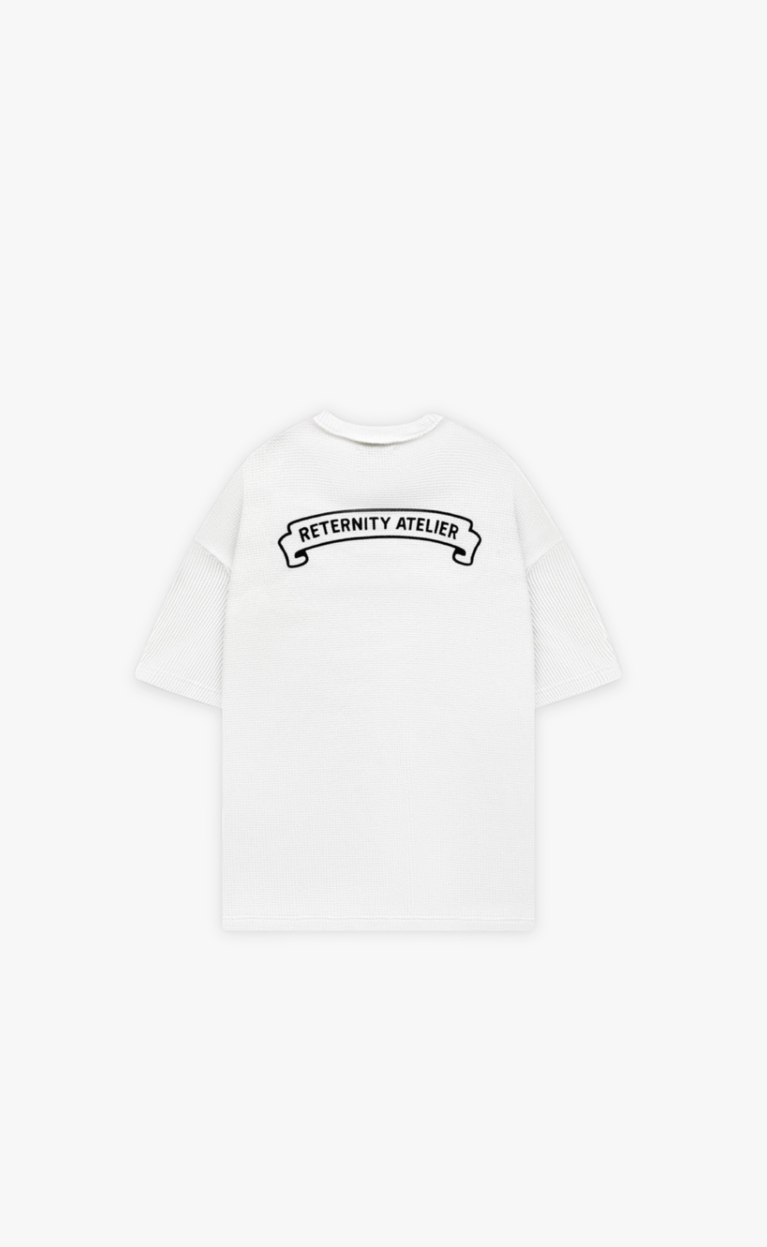 BAND OF PROCESS WHITE T-SHIRT