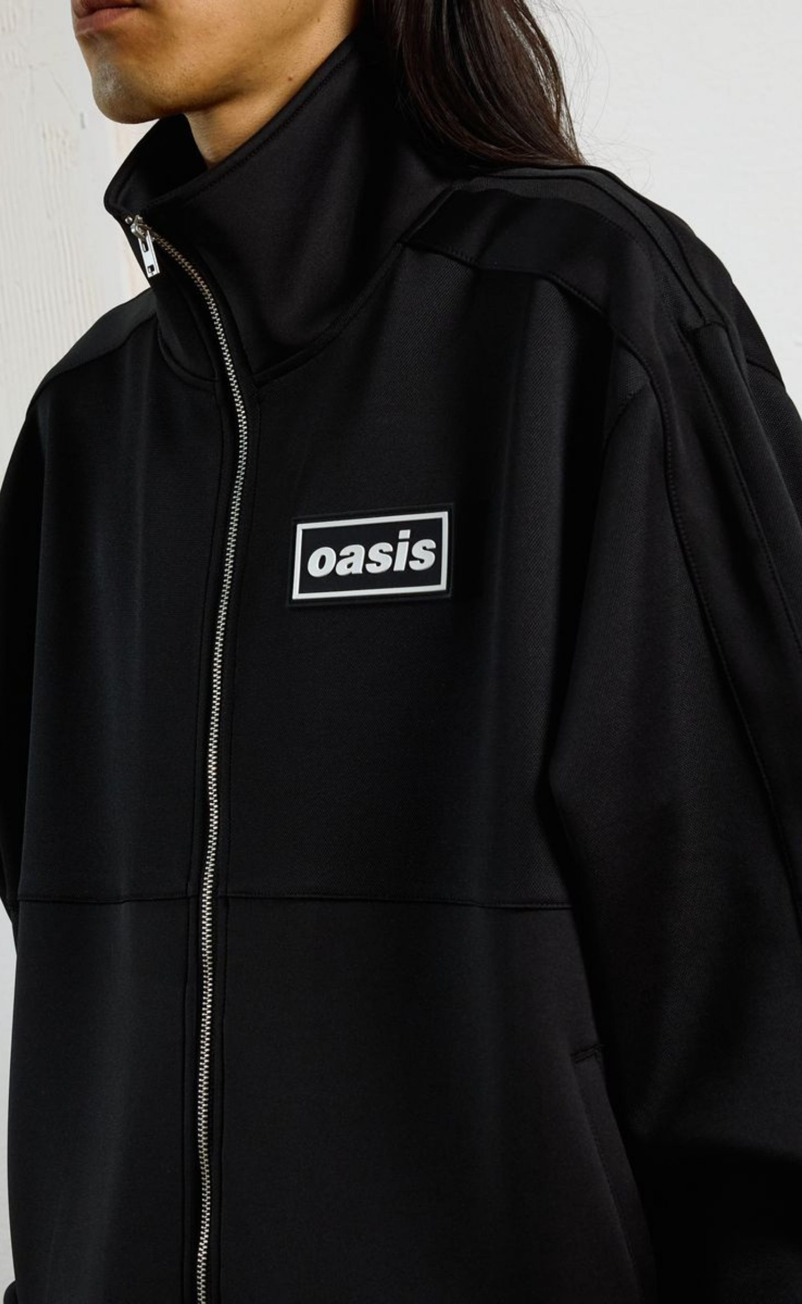 FOREVER BLACK TRACK JACKET